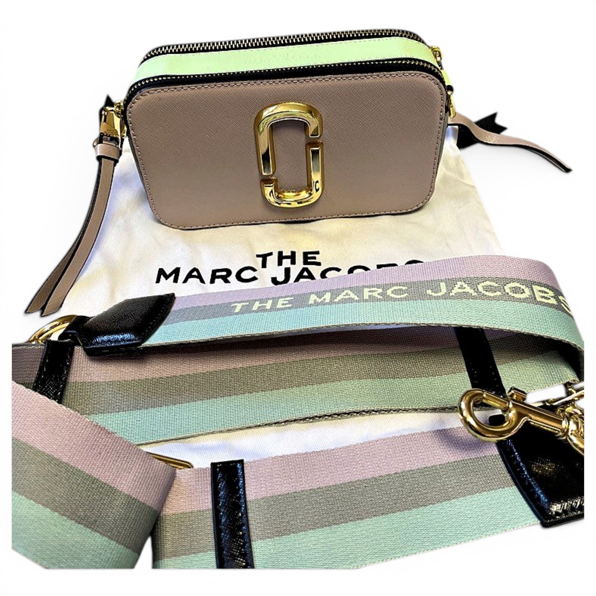 Snapshot leather crossbody bag