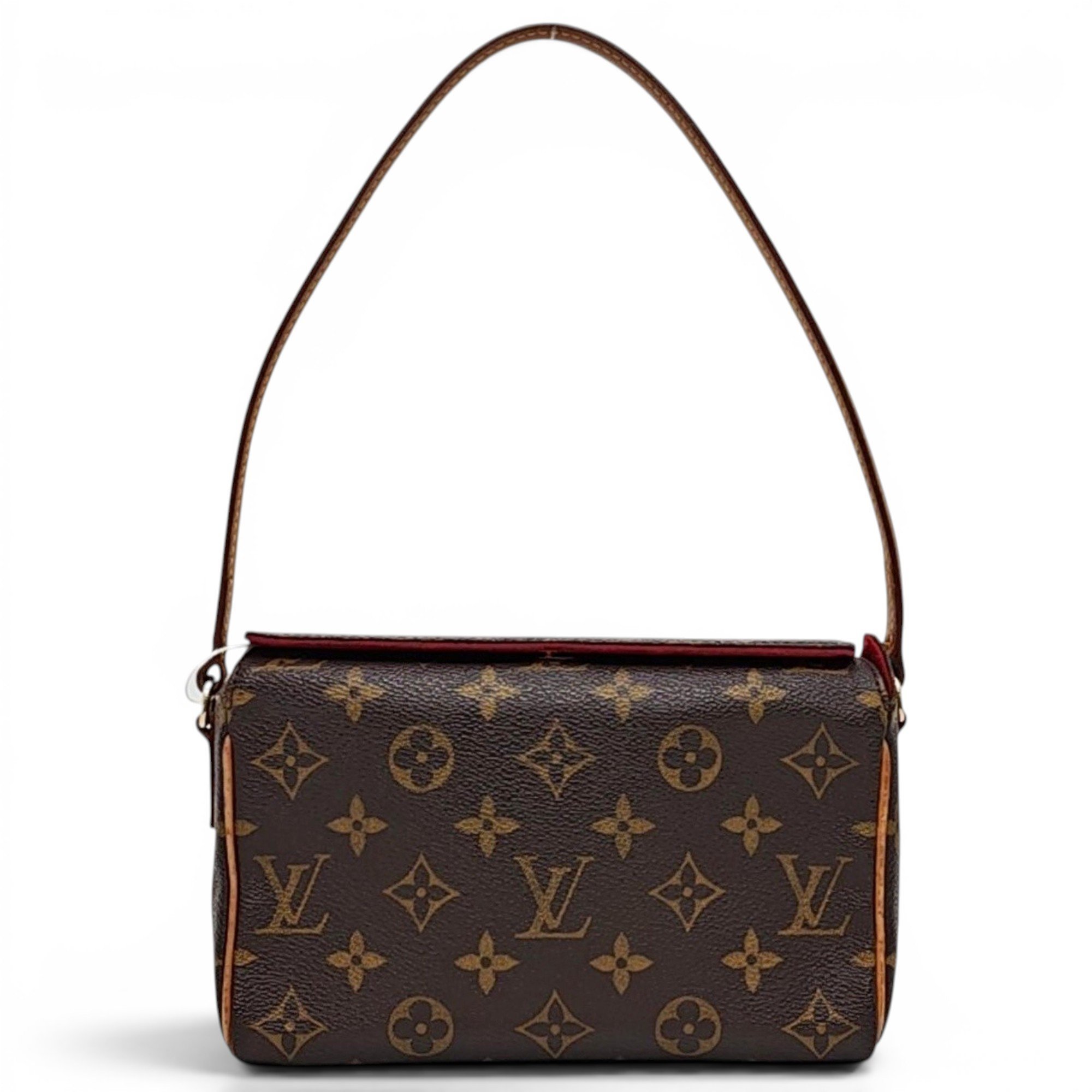 Recital leather handbag