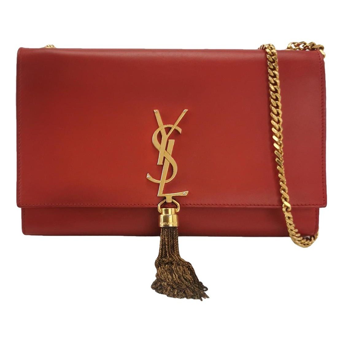 Pompom Kate leather handbag