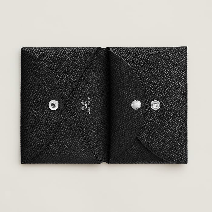 Noir Calvi Duo Compact Card Holder