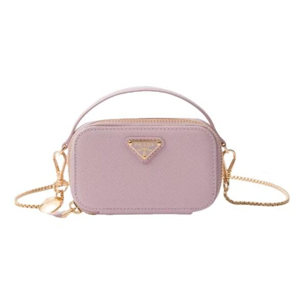 Leather mini bag