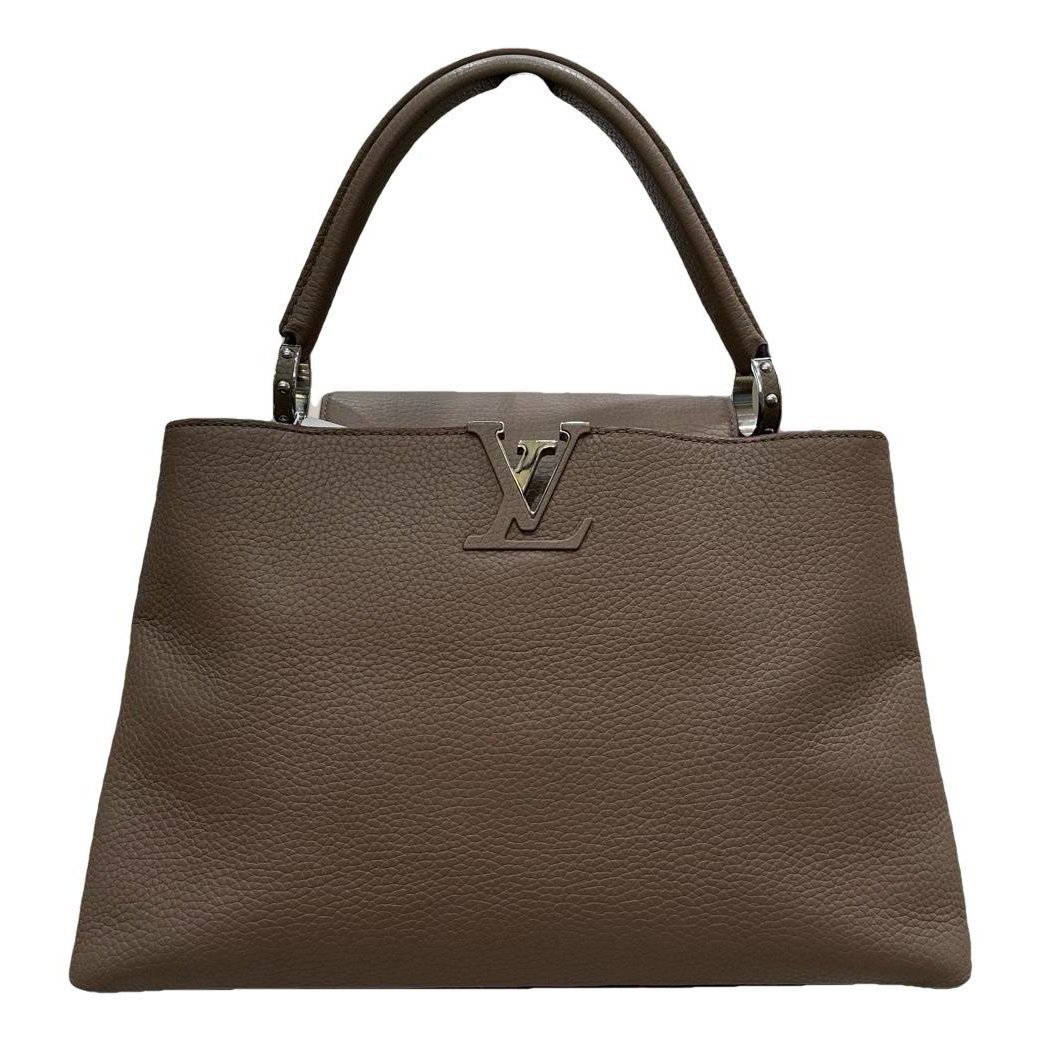 Capucines leather handbag
