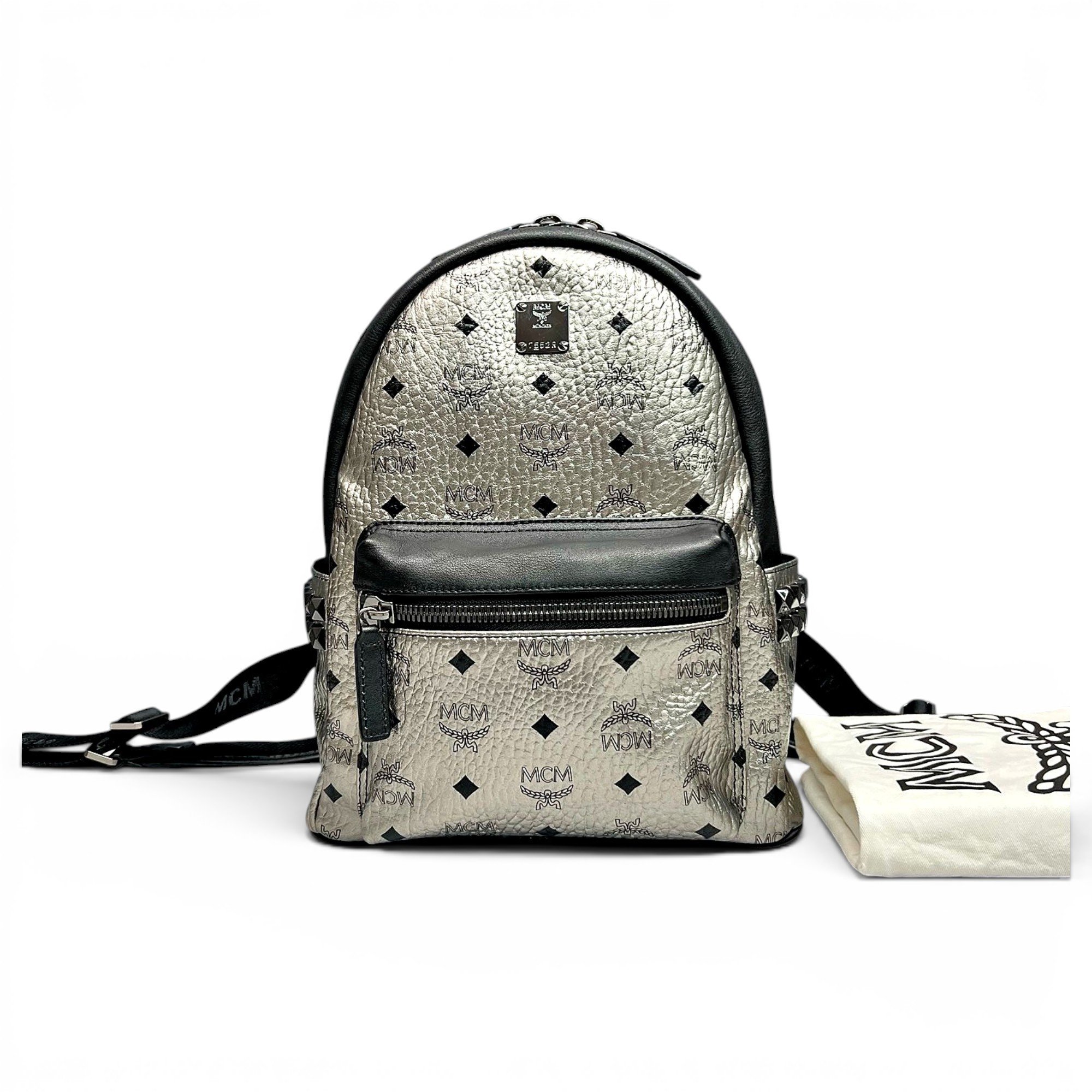 Stark leather backpack