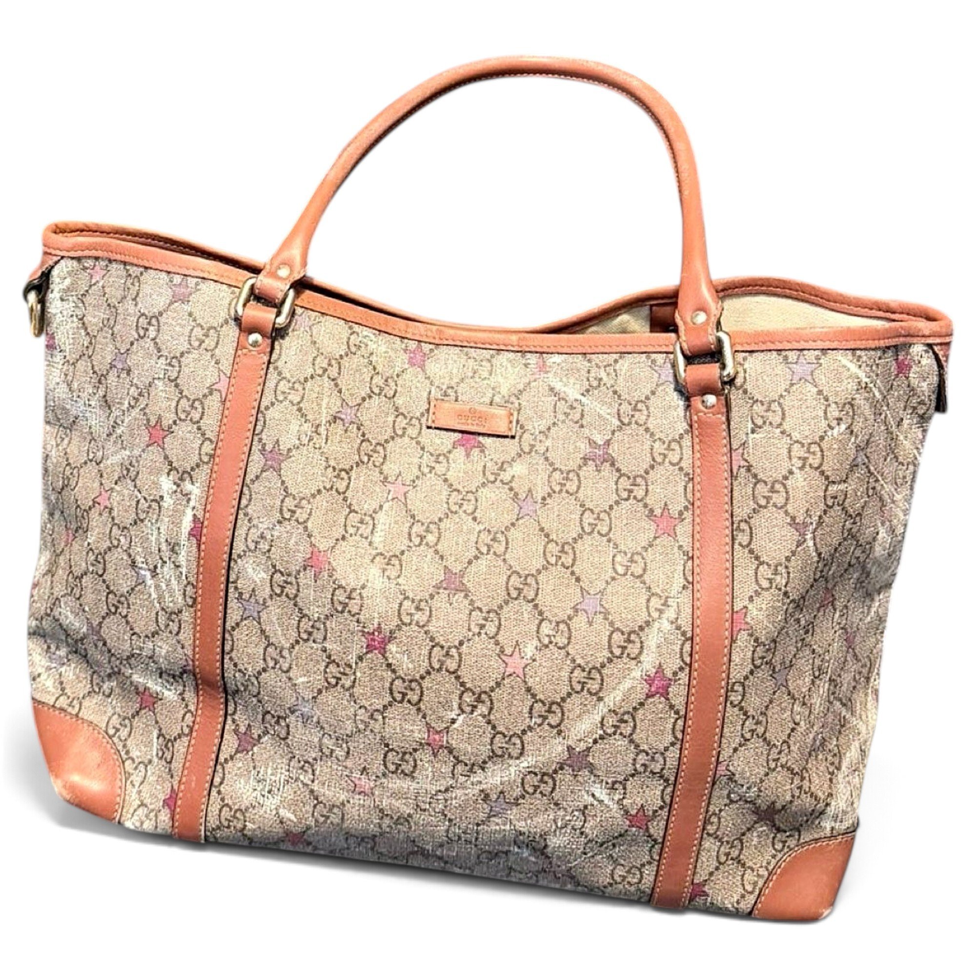 Joy leather tote