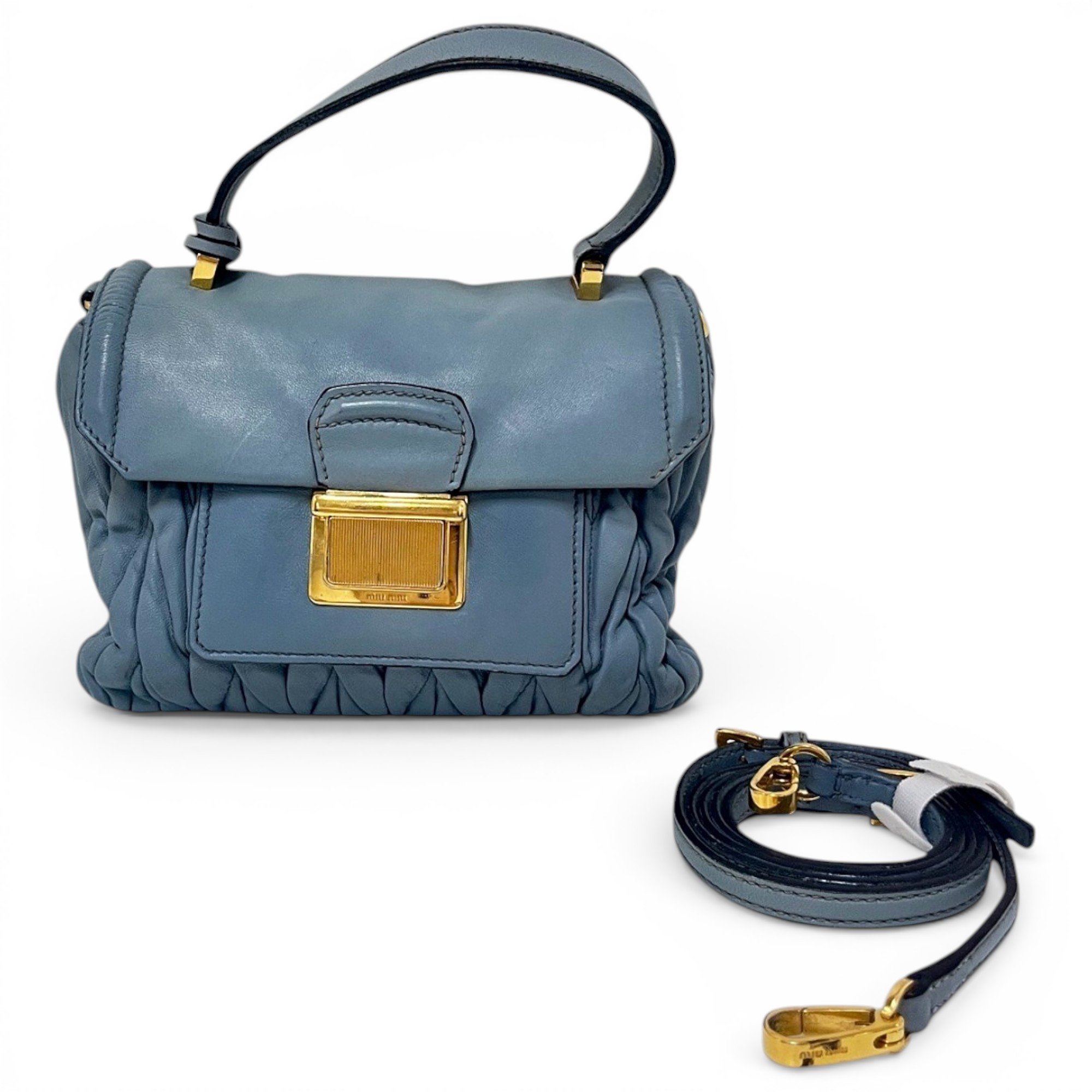Leather handbag