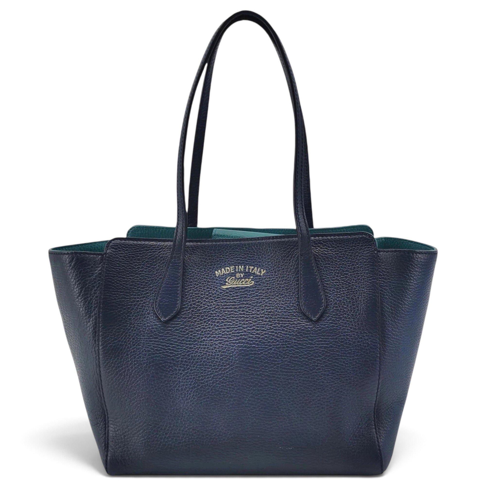 Swing leather tote