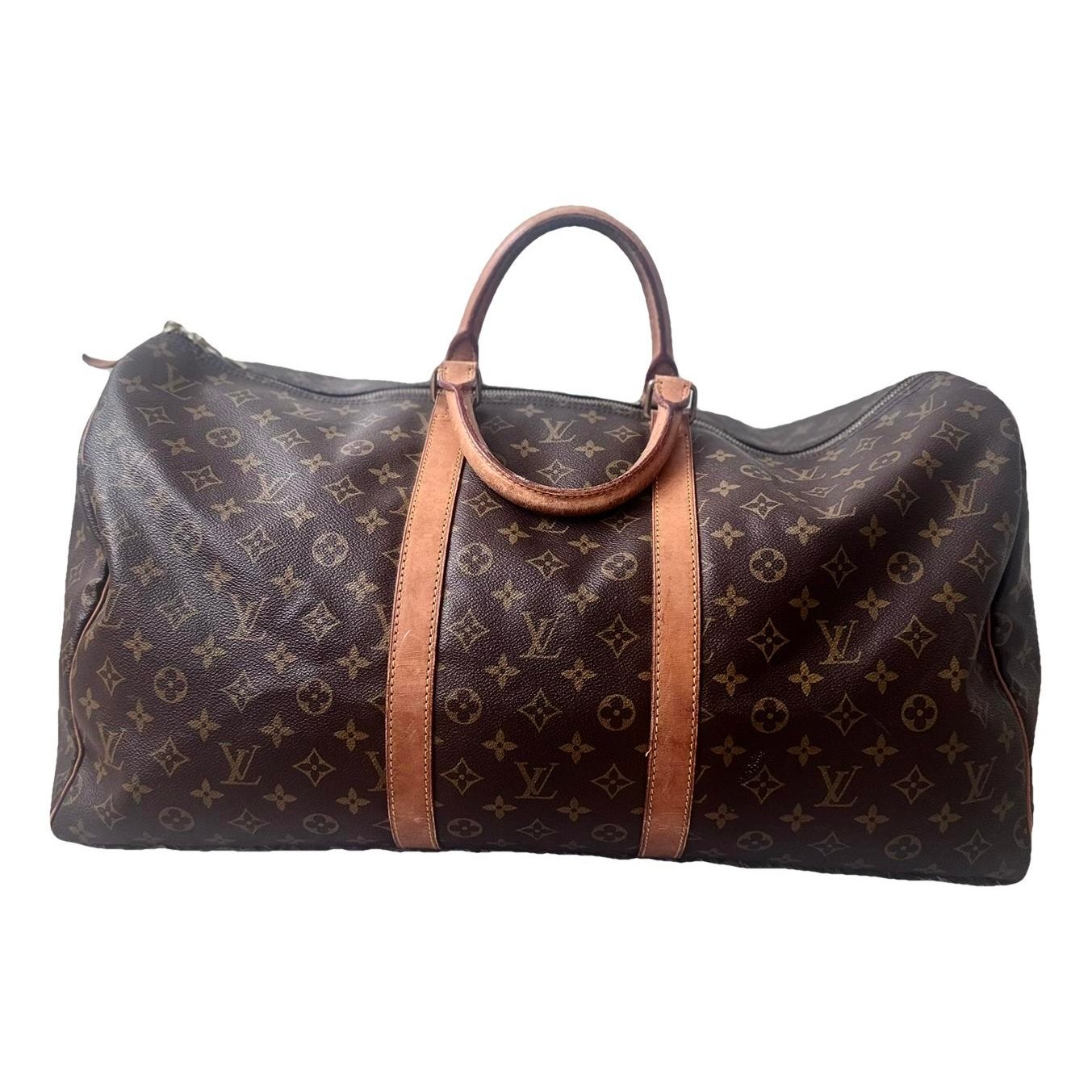 Keepall vegan leather travel bag
