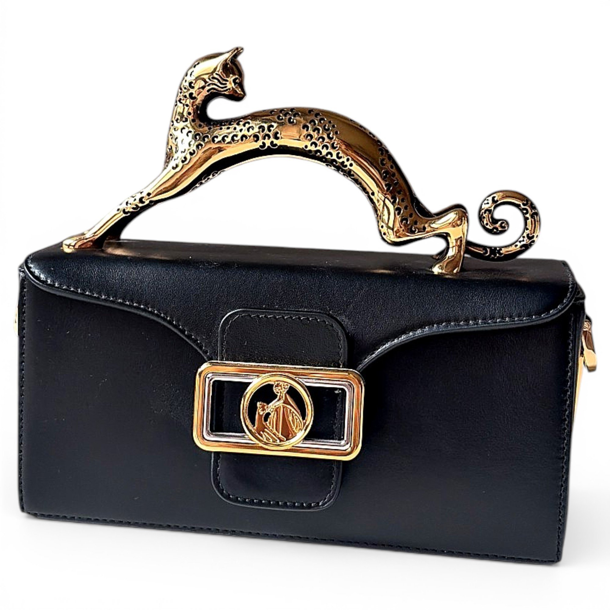 Lanvin Pencil Chat leather bag