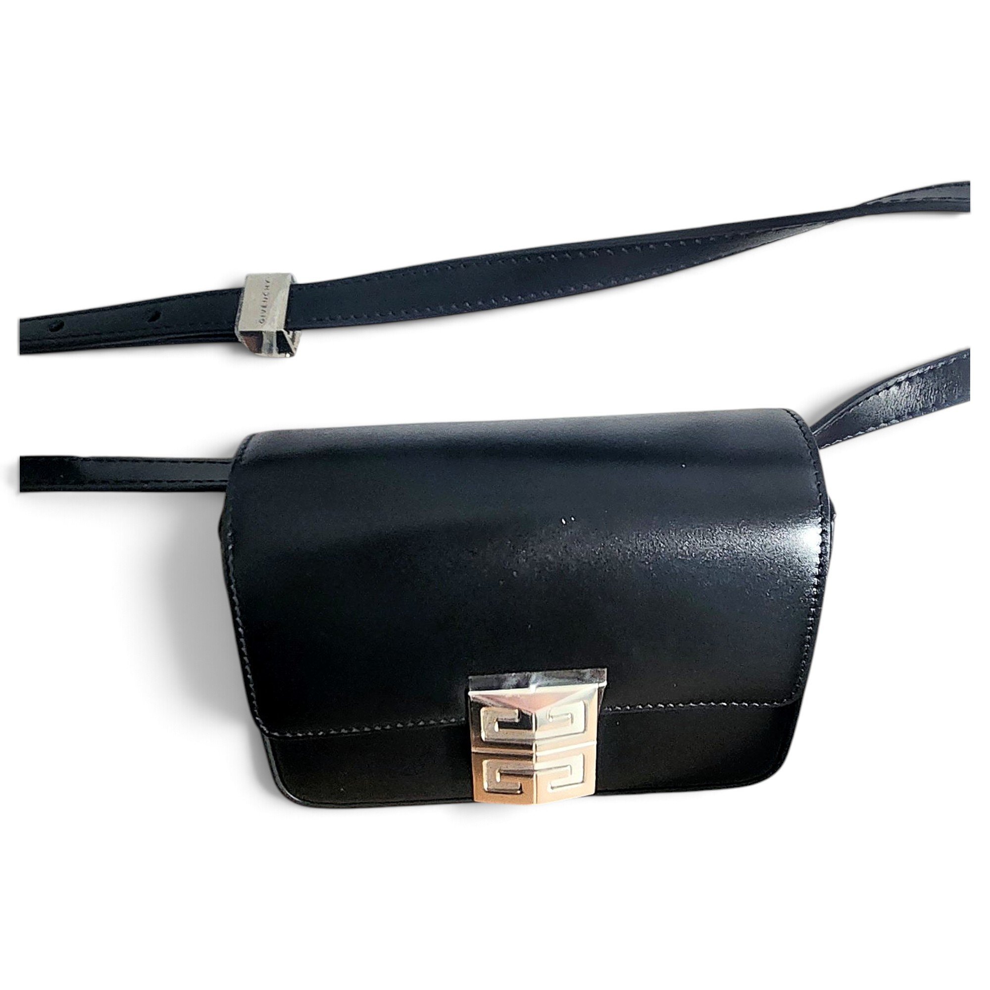 4G leather crossbody bag