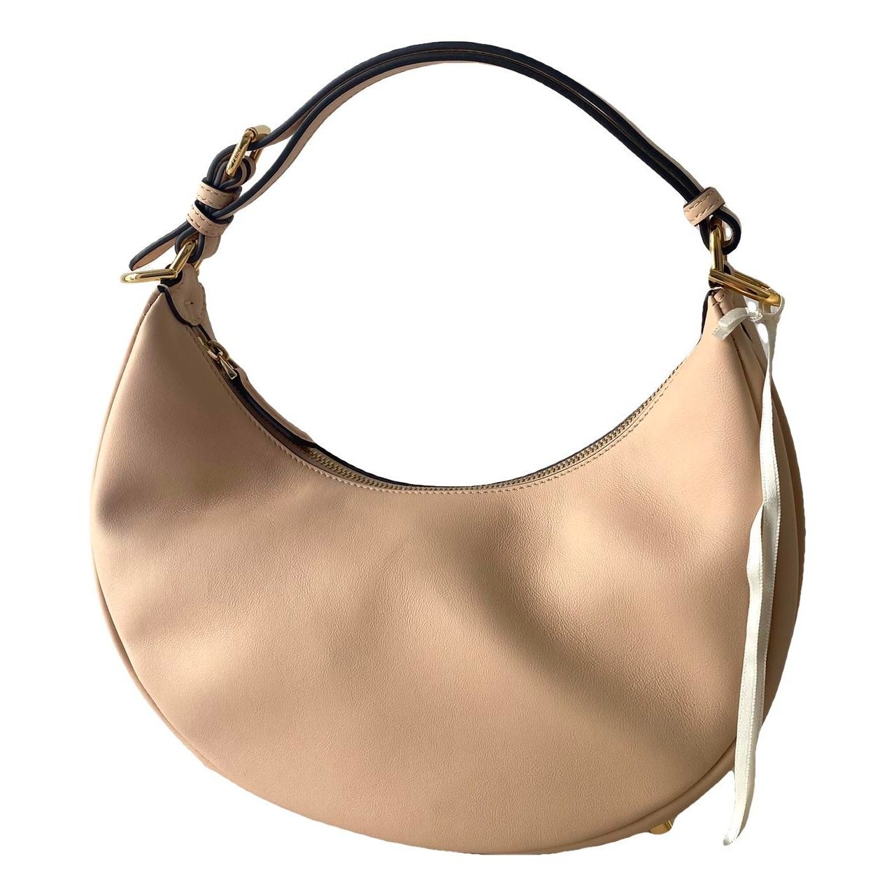 Fendigraphy leather handbag