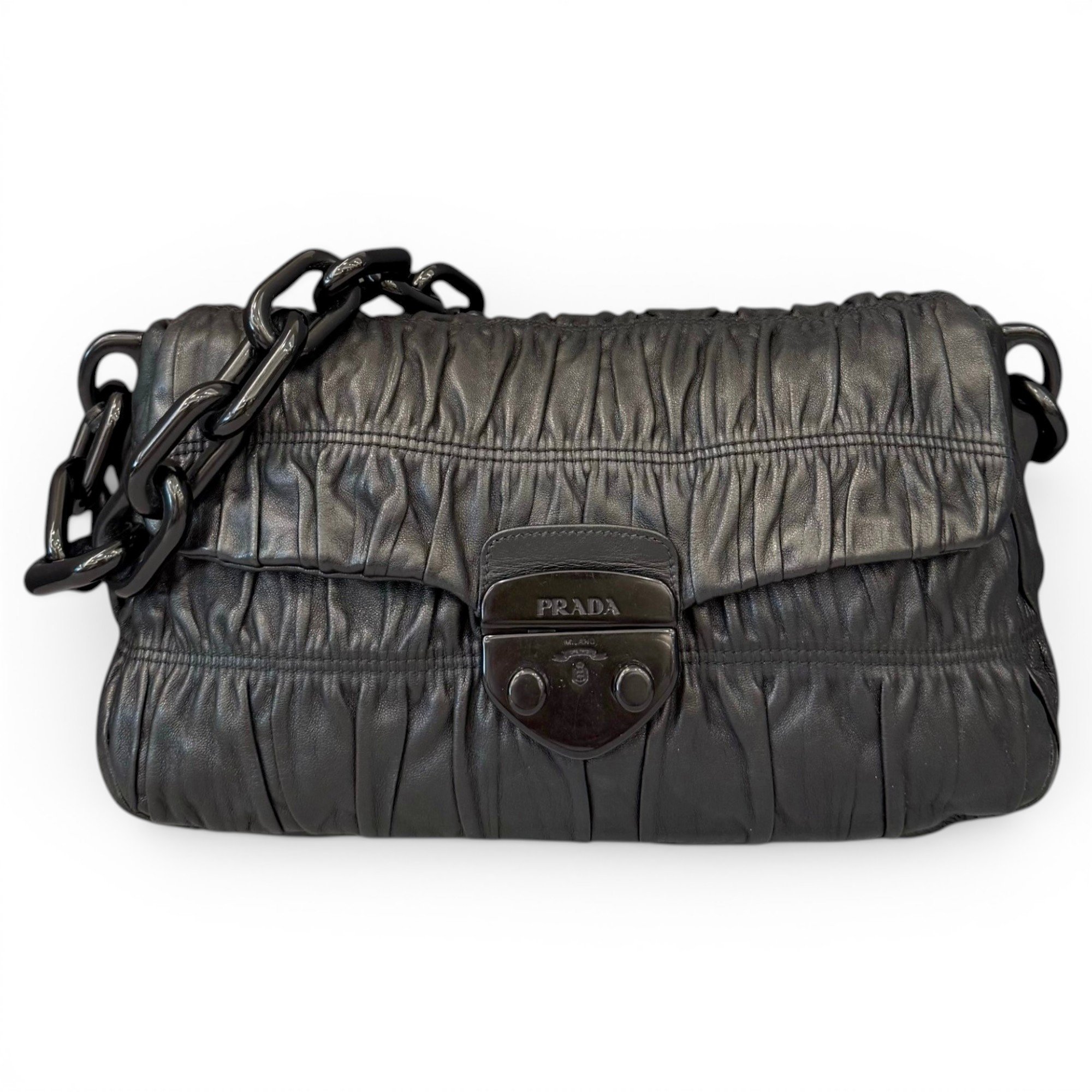 Leather handbag