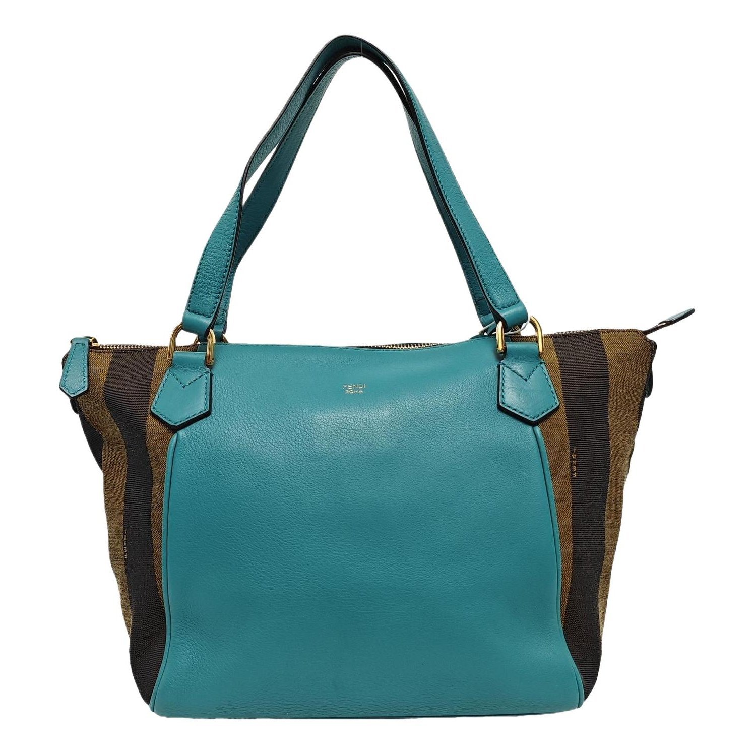 Leather tote