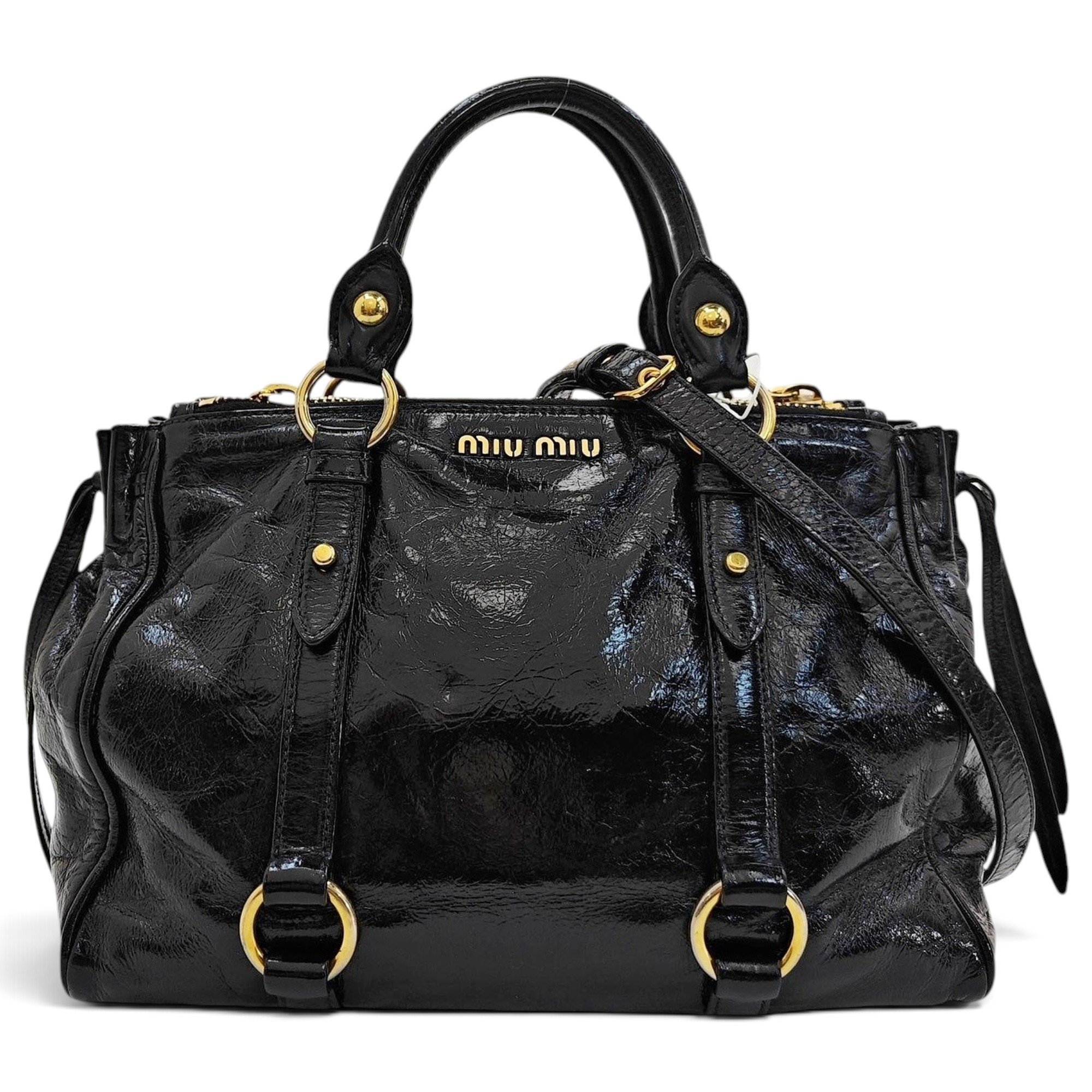 Vitello leather handbag