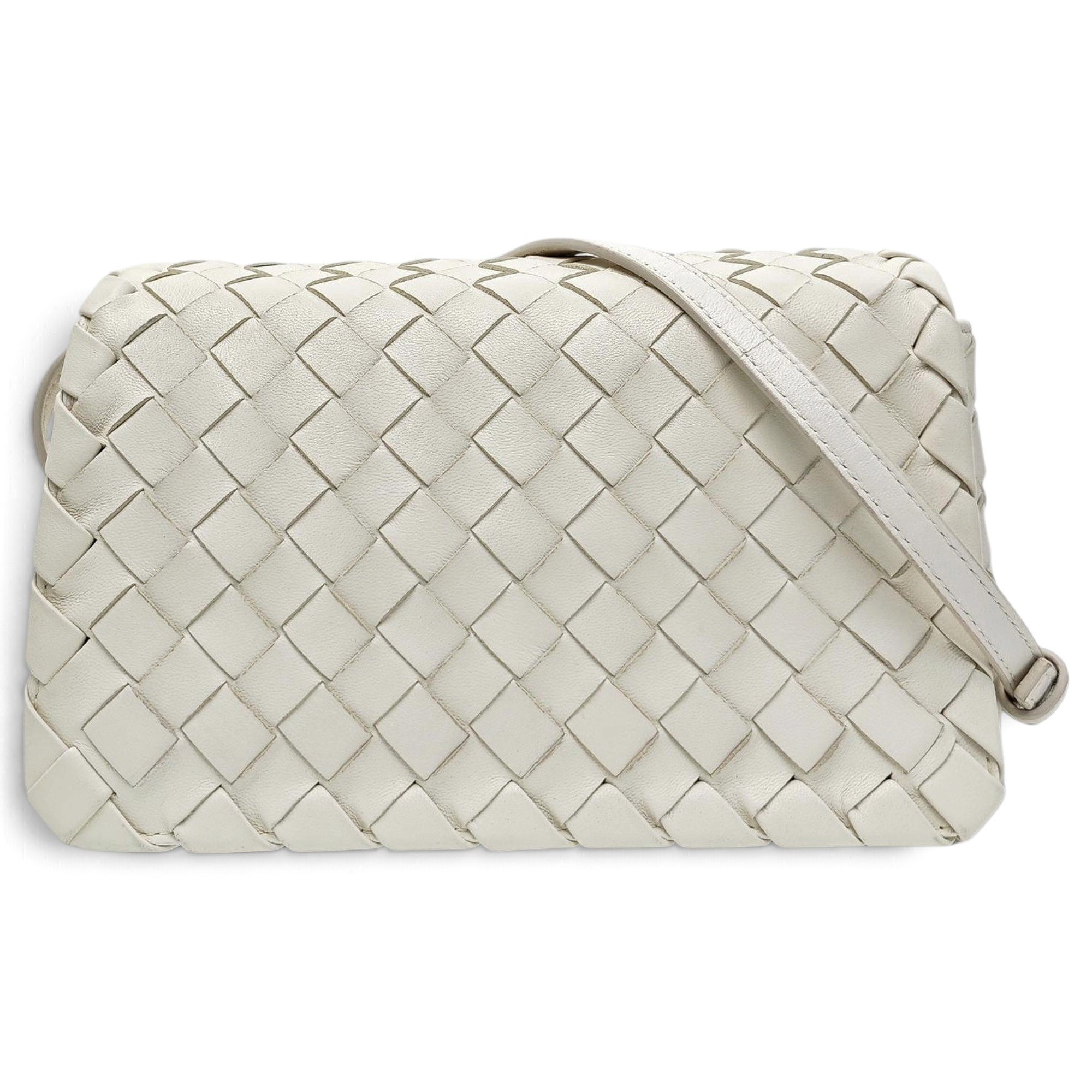 Loop leather crossbody bag