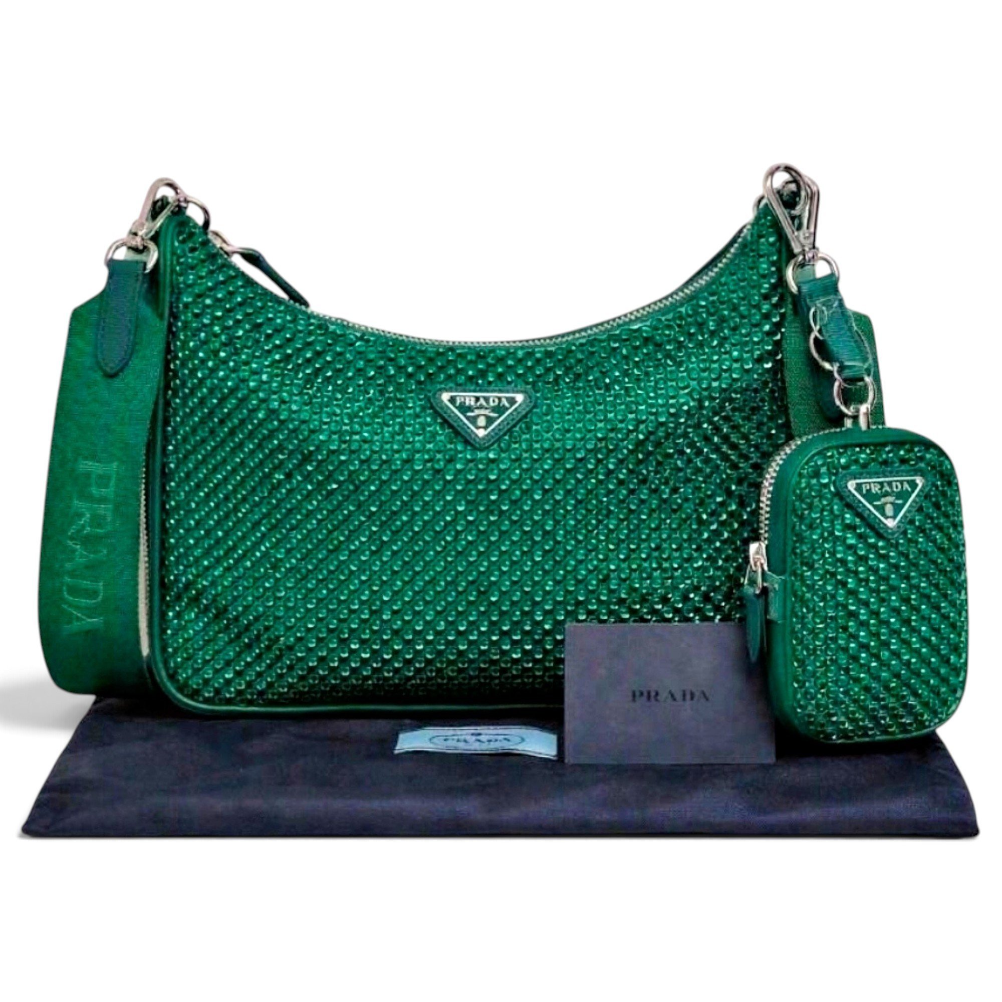 Re-Edition 2005 silk handbag