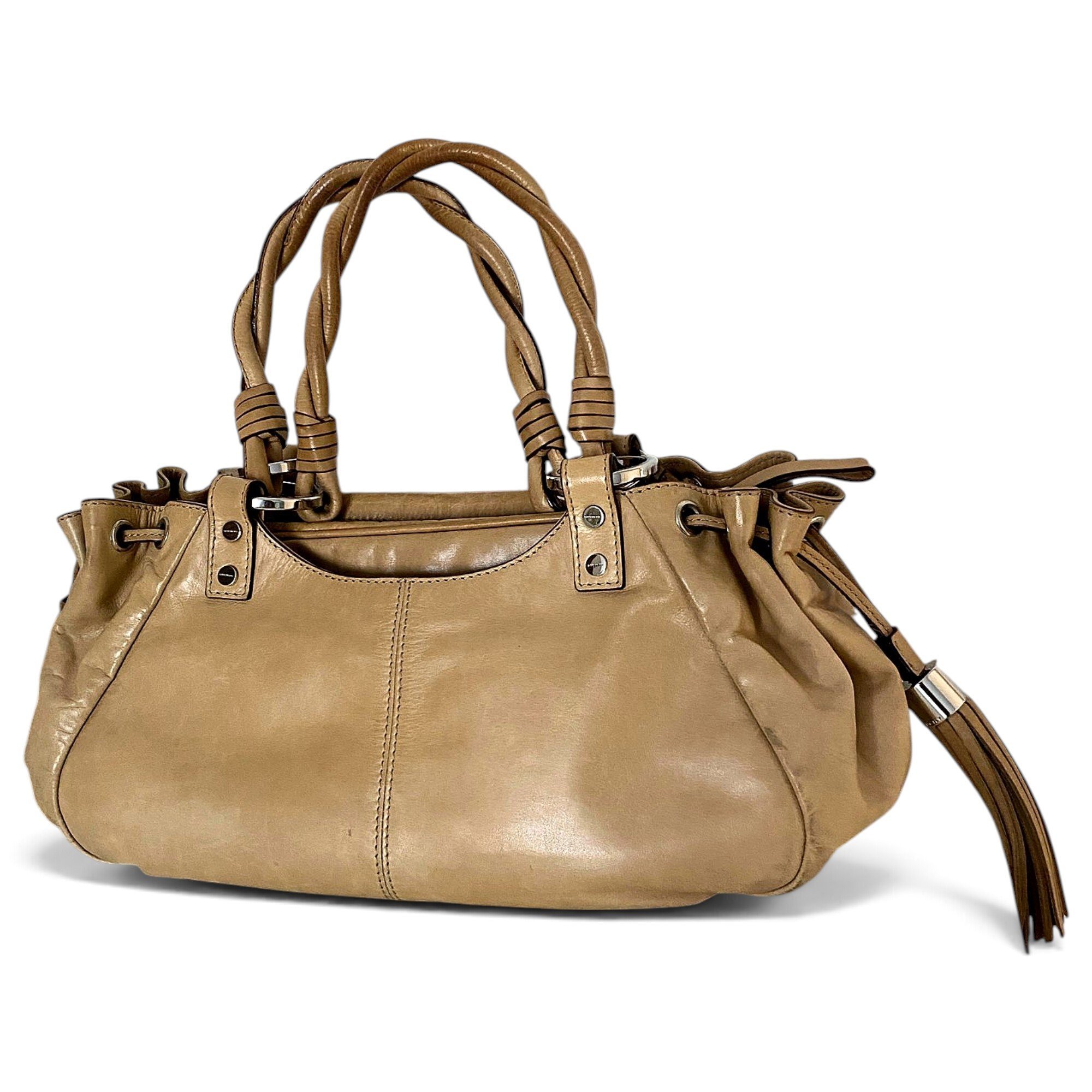 Leather handbag