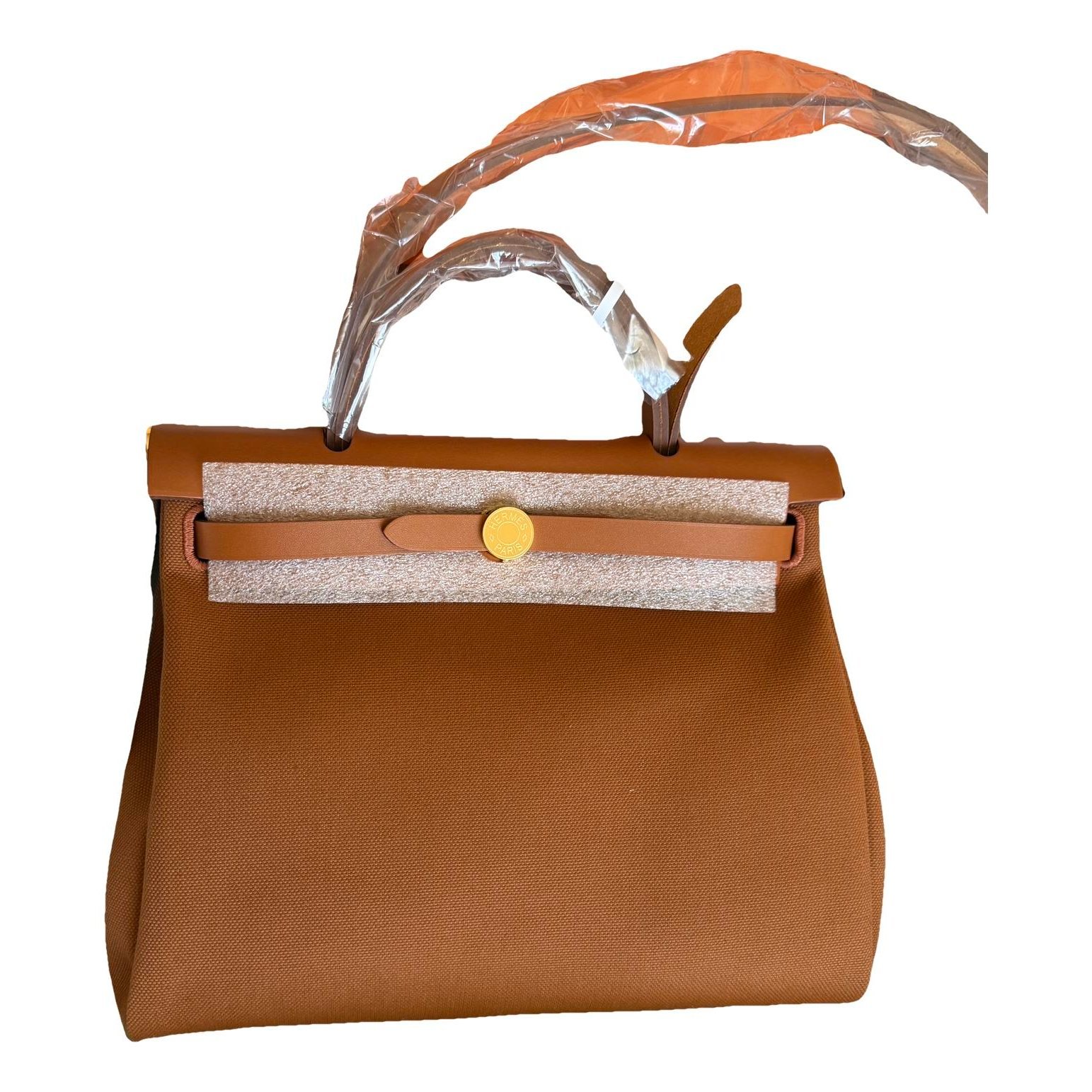 Hermes Herbag Handbag Fauve