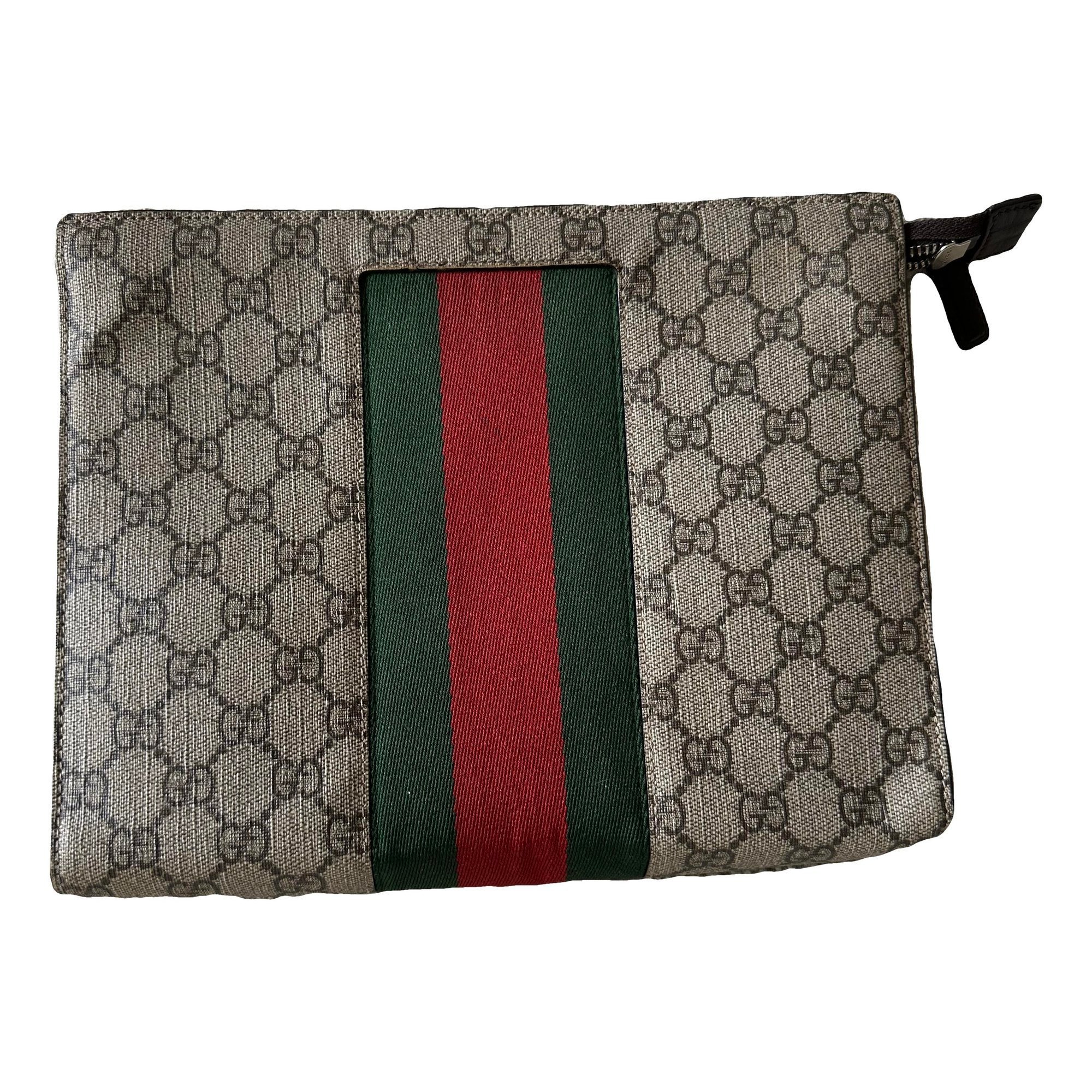 Ophidia cloth clutch bag