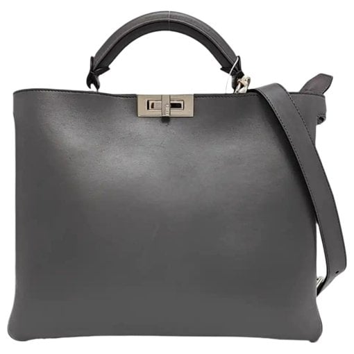 Peekaboo leather handbag