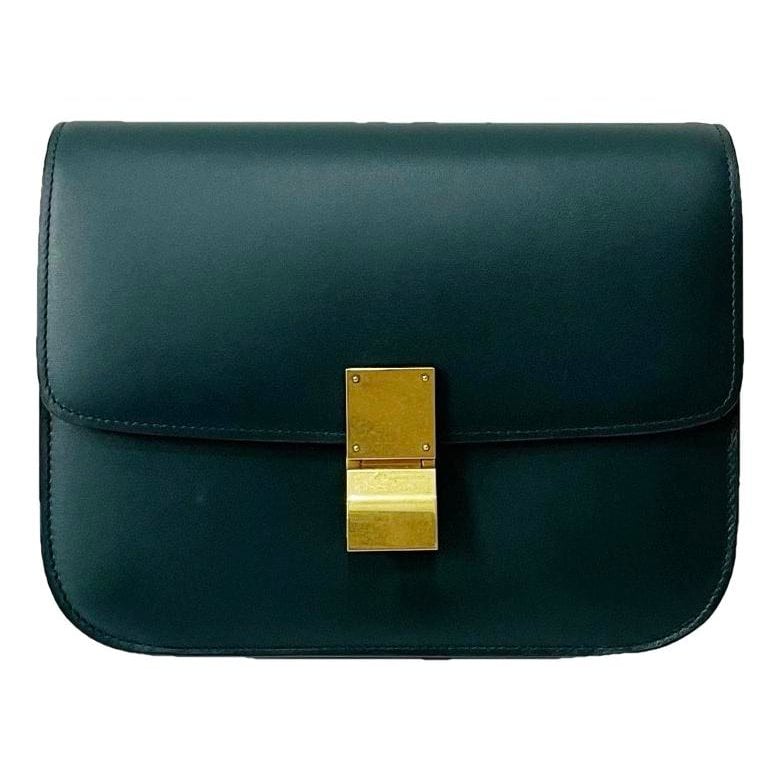 Classic leather handbag