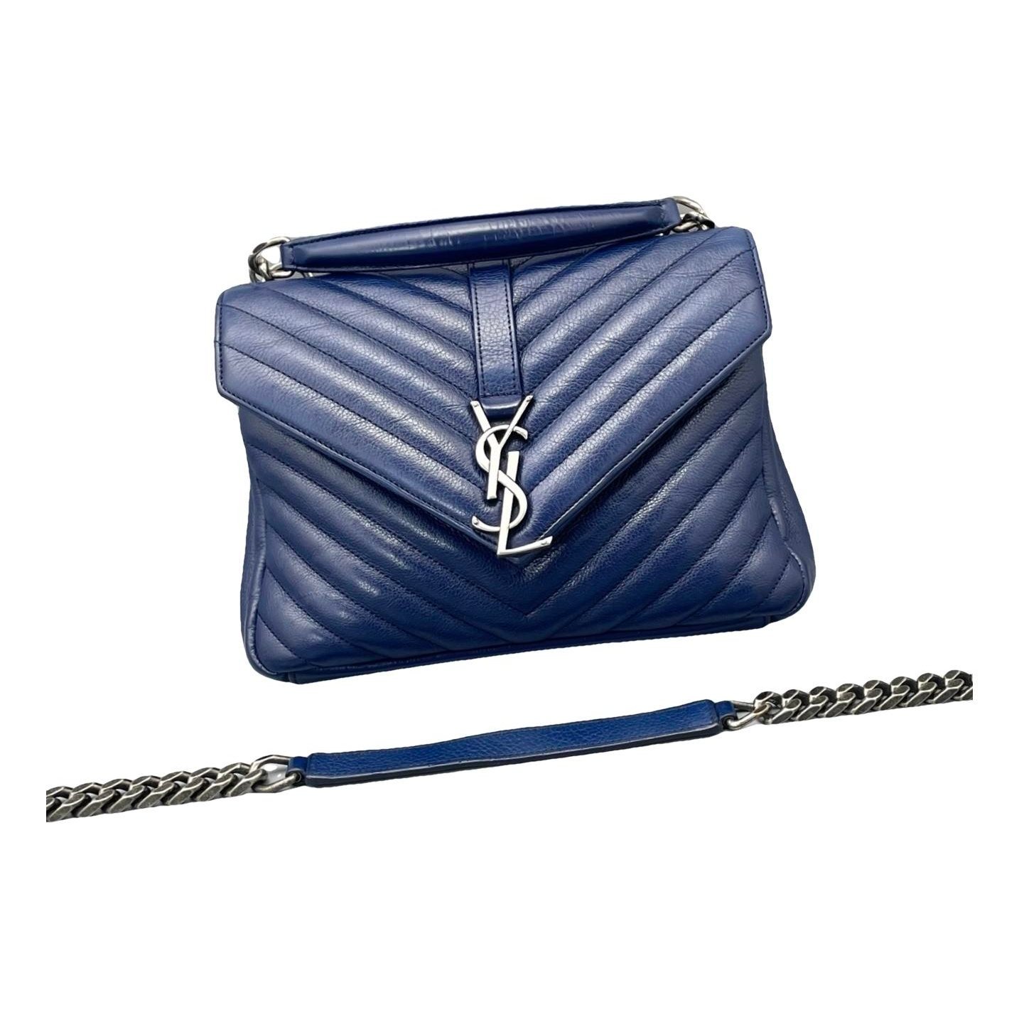 Collége monogramme leather handbag