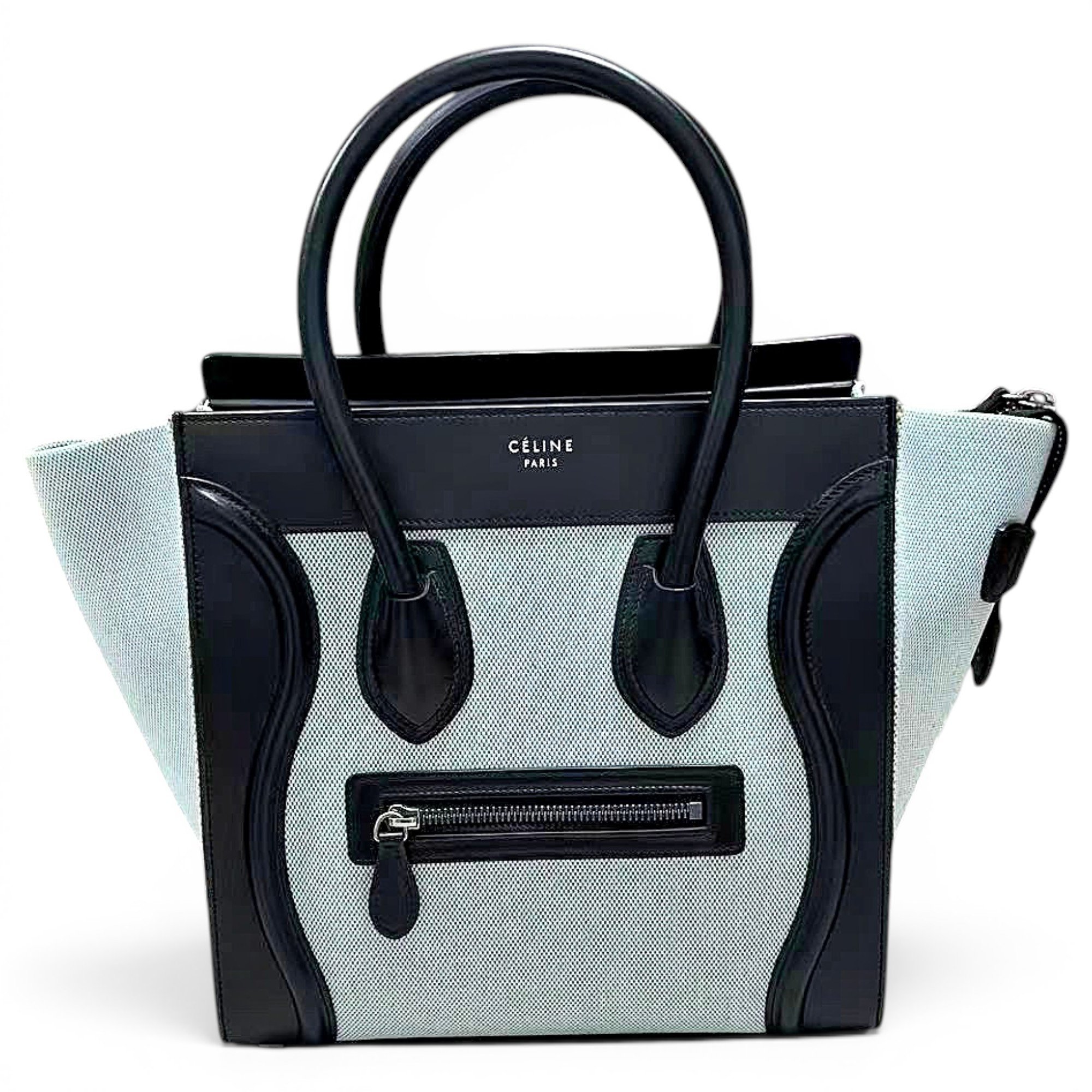 Luggage leather handbag
