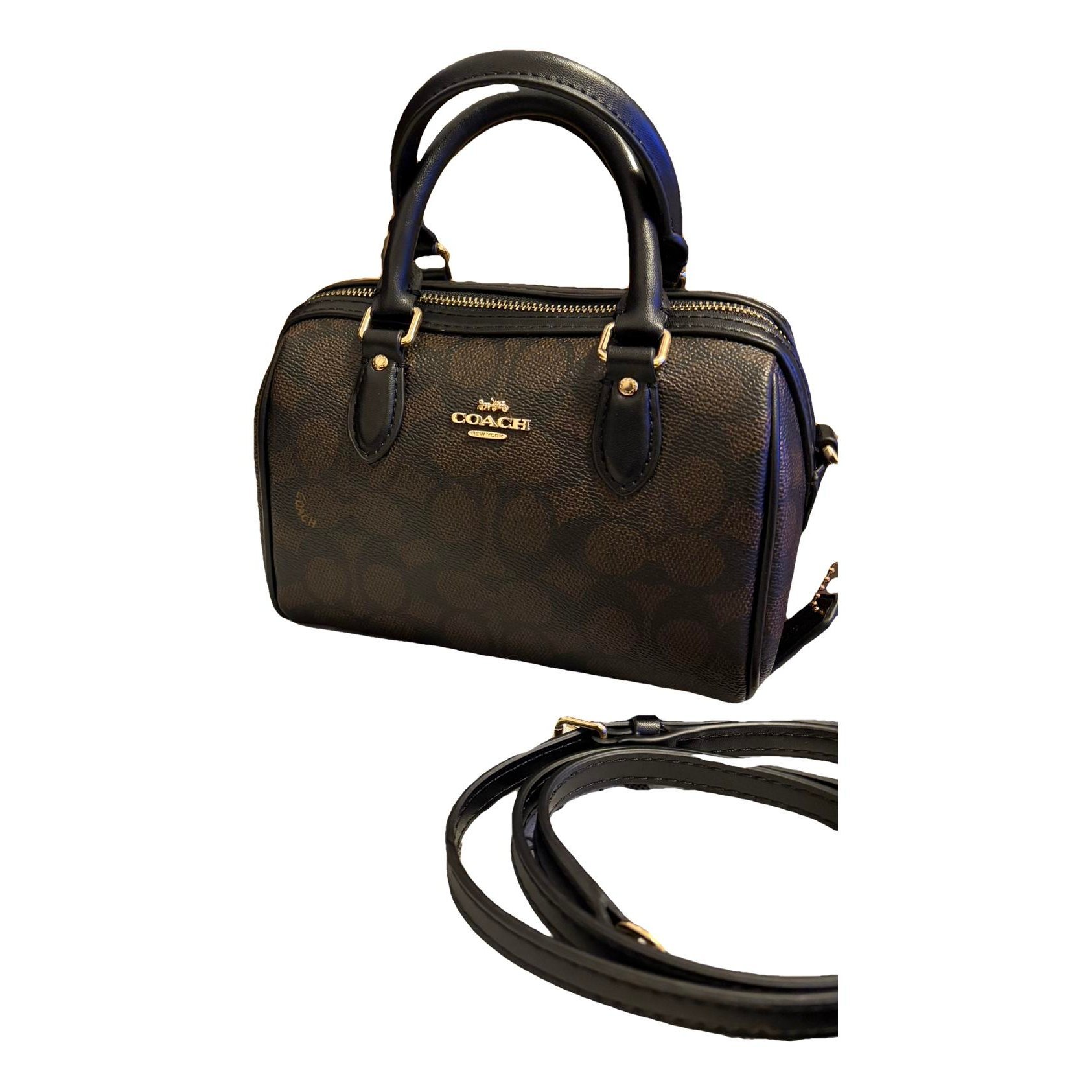 Leather mini bag