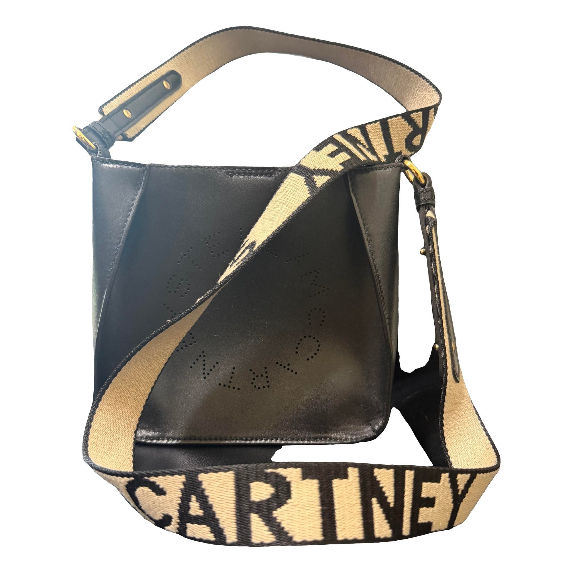 Logo leather crossbody bag