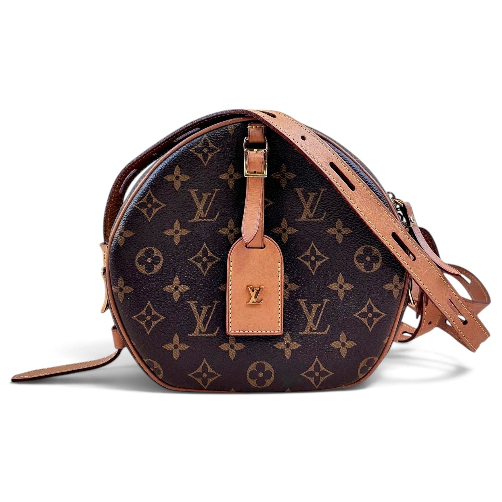 Boîte chapeau souple leather handbag