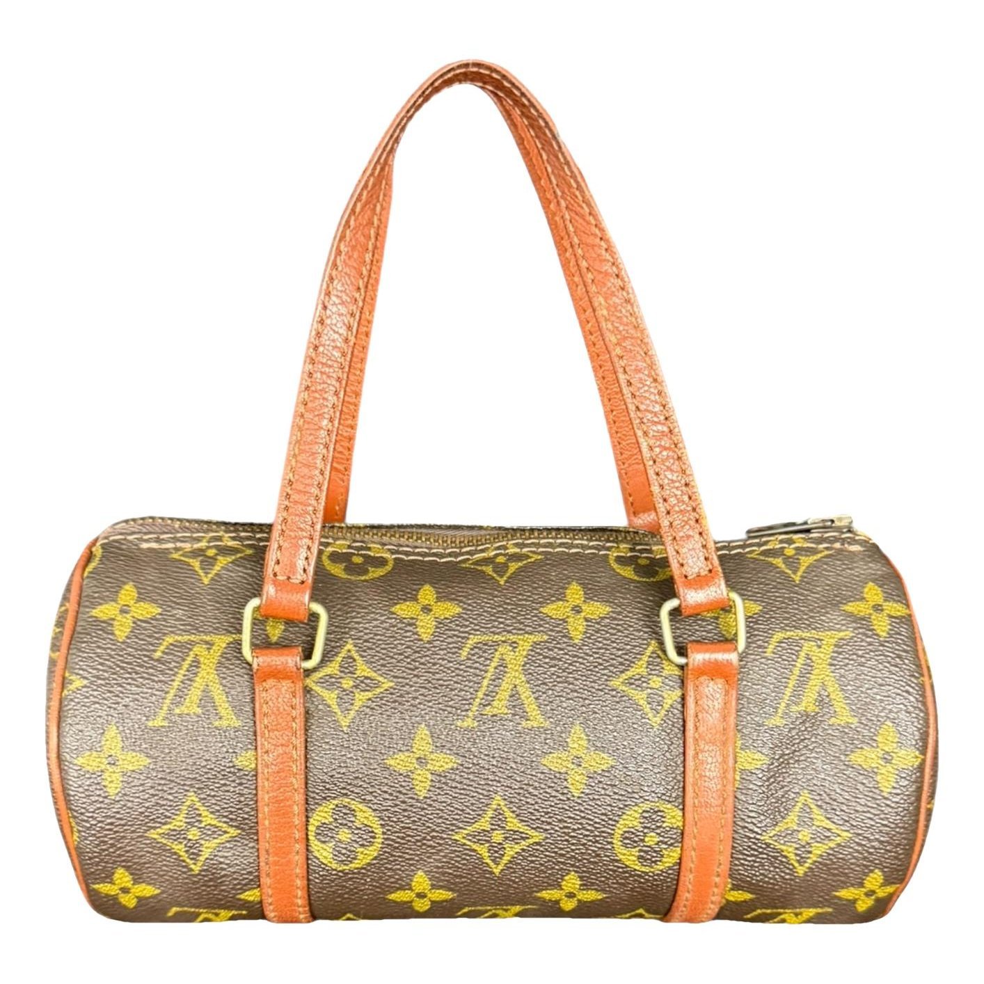 Papillon leather handbag
