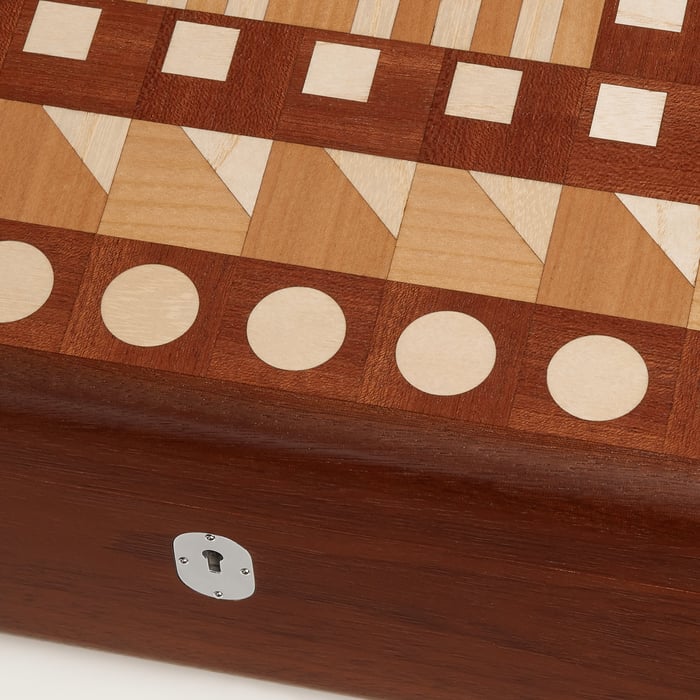 Naturel Casaque Jeux d'Ordre Watch Box