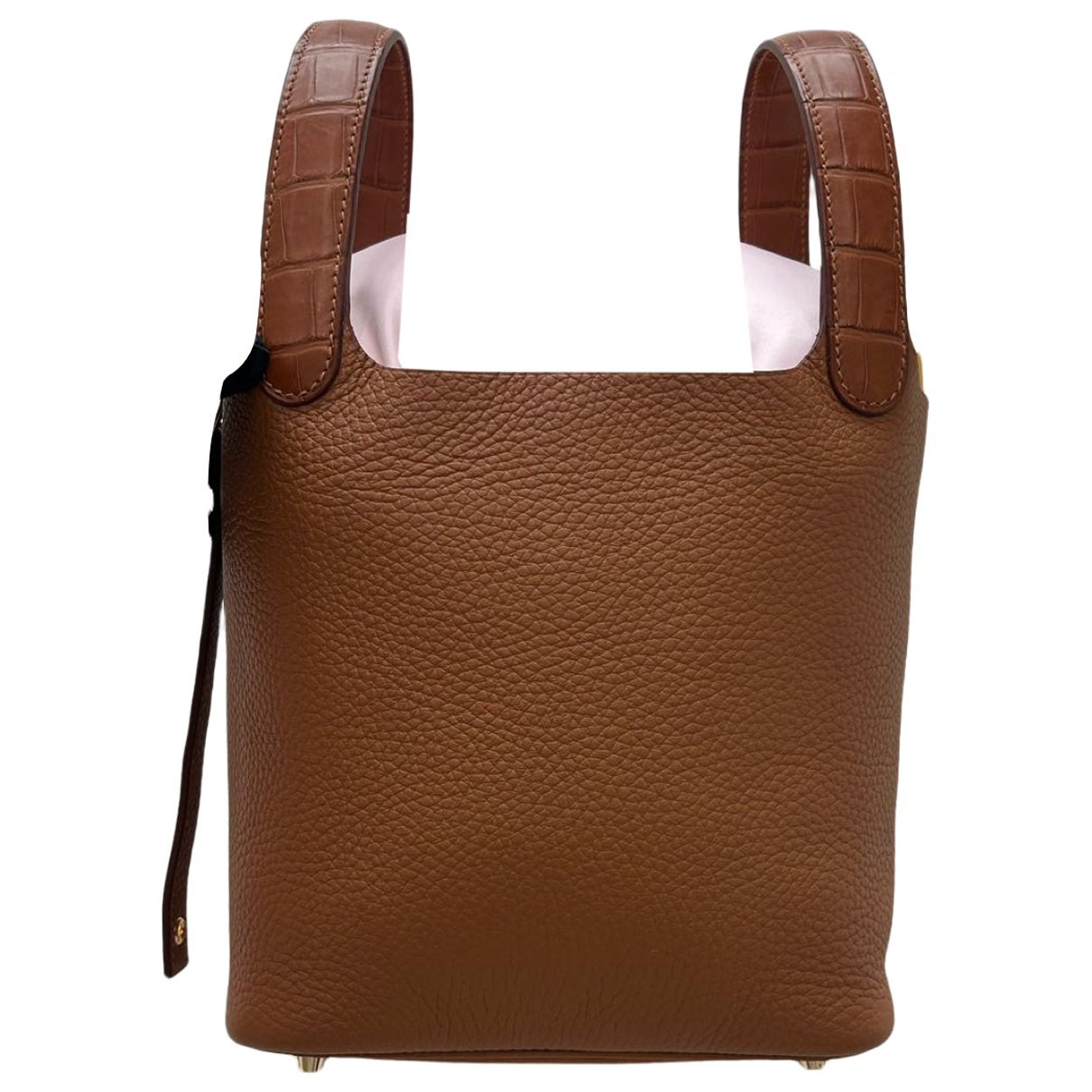 Picotin leather handbag