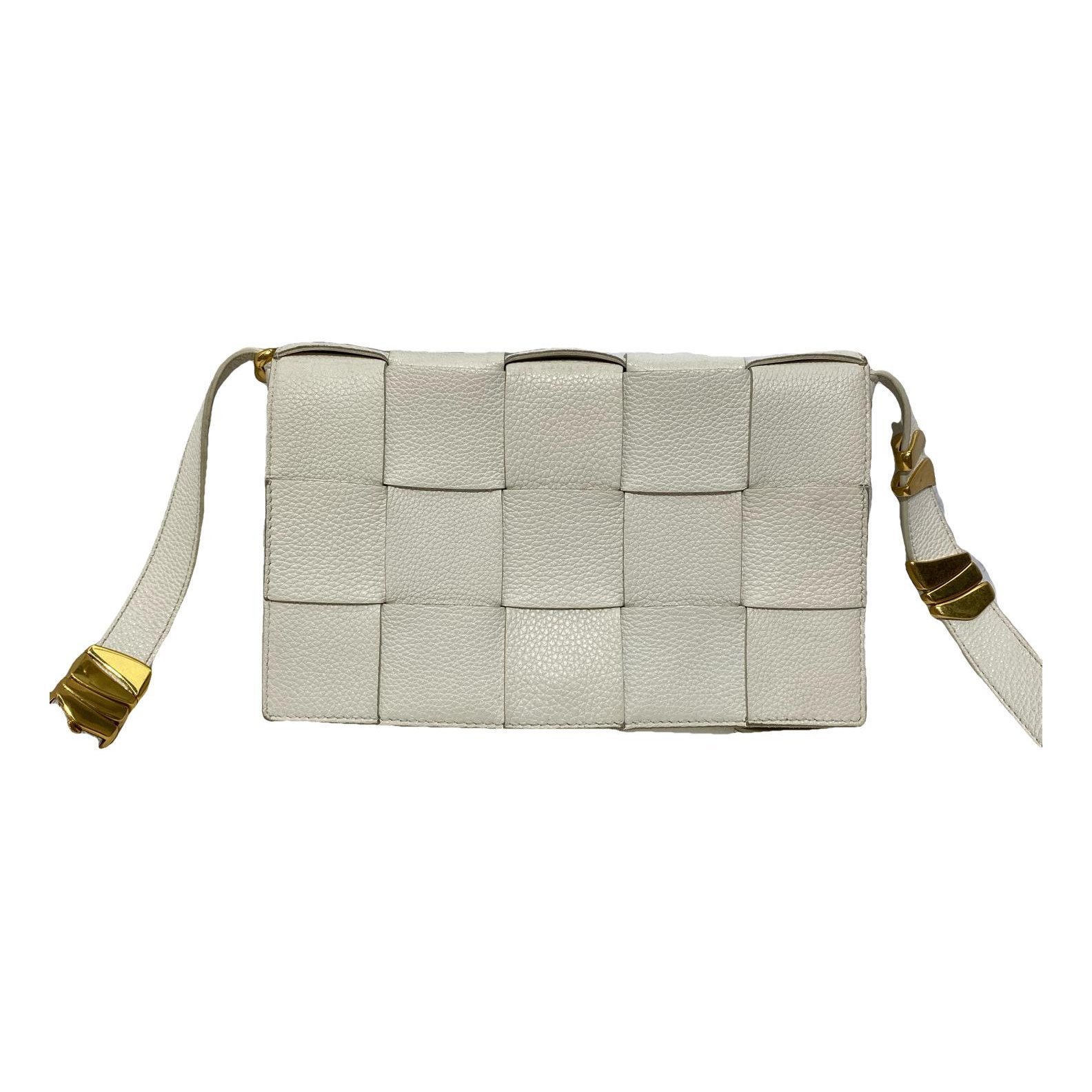 Cassette leather crossbody bag