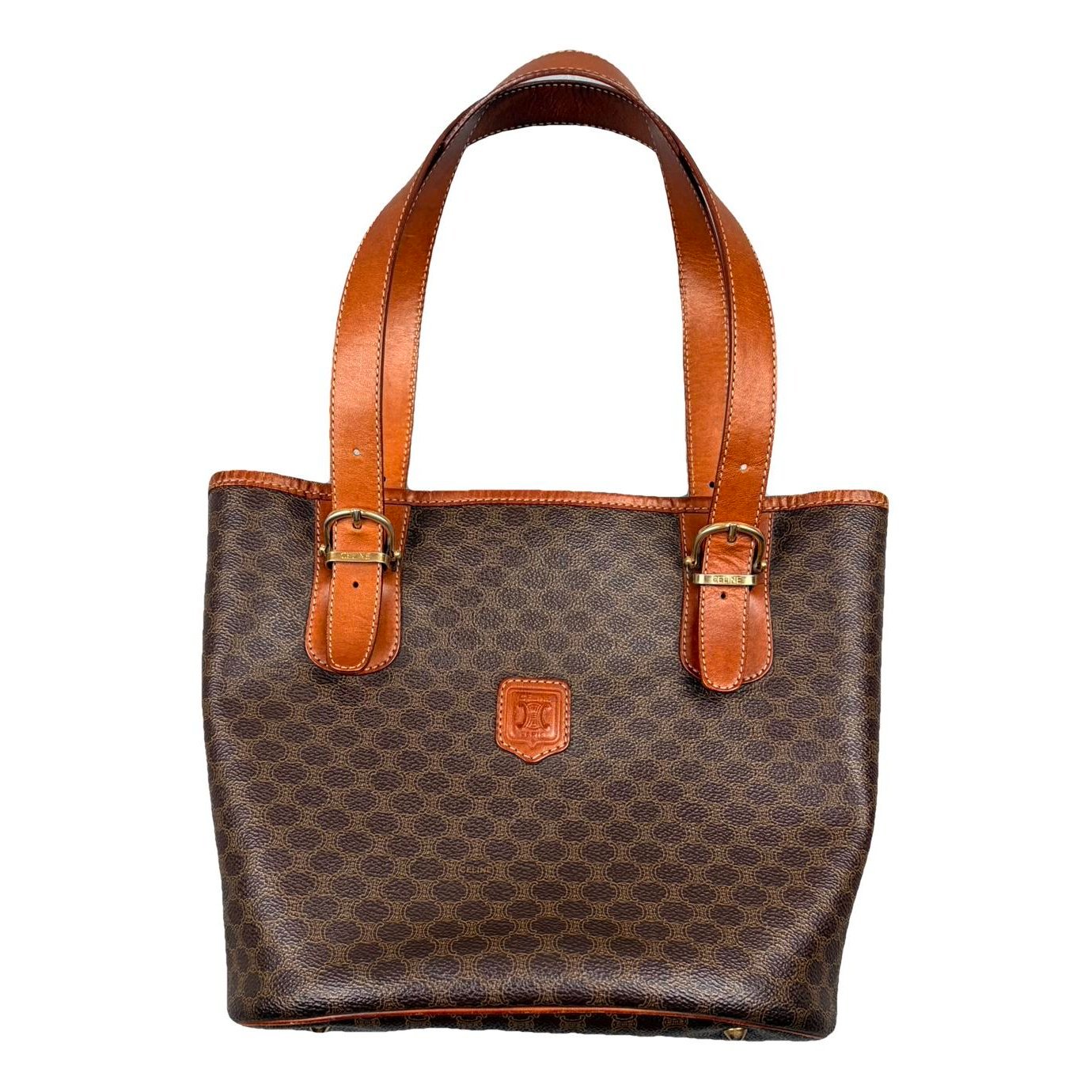 Cabas leather tote