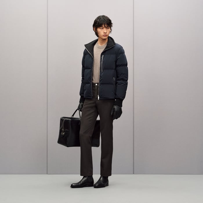 Marine Puffer Coat