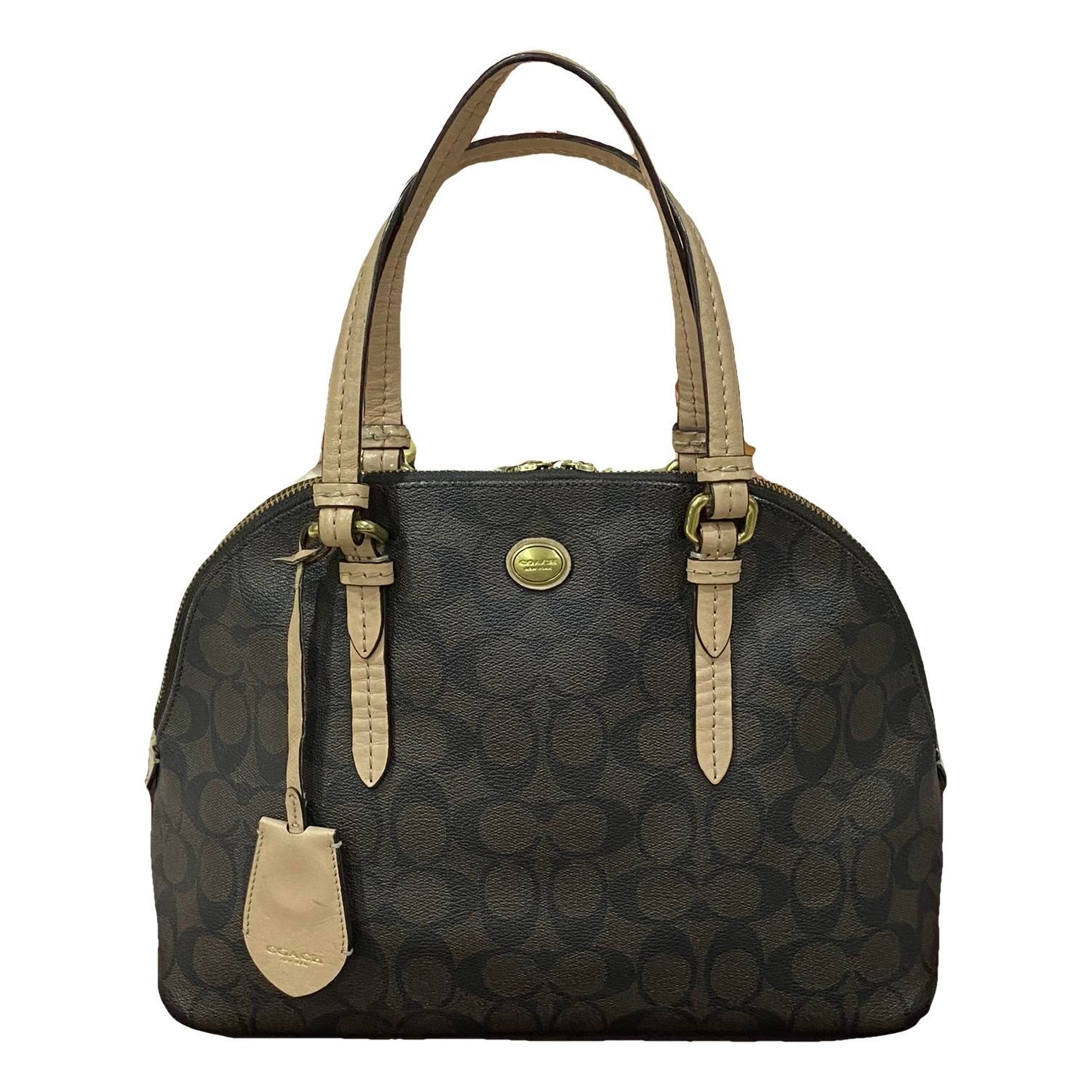 Leather handbag