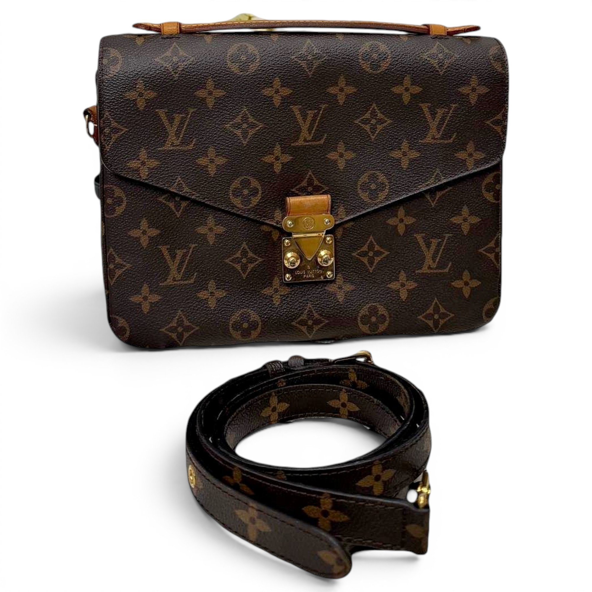 Metis leather crossbody bag