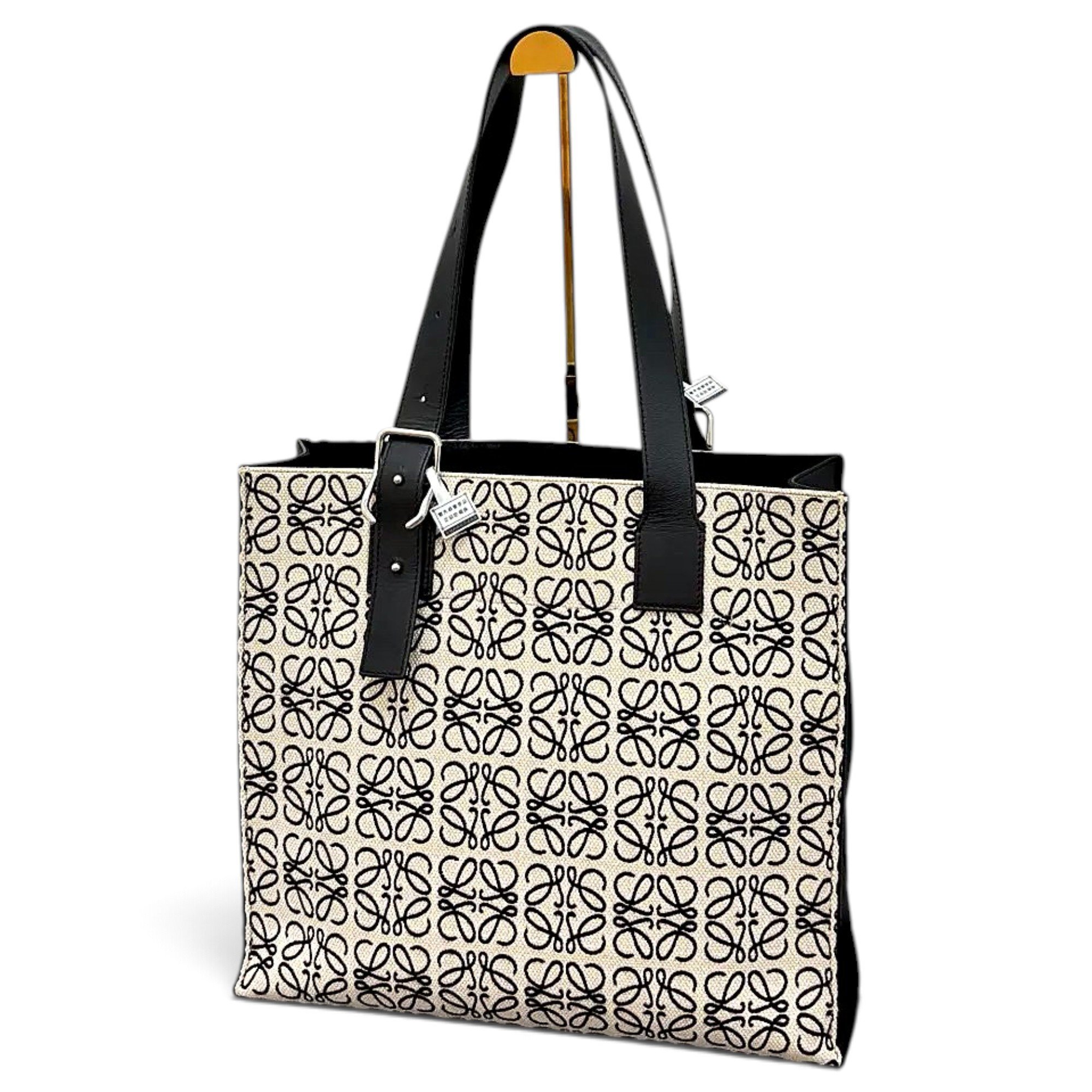 Buckle Tote cloth handbag
