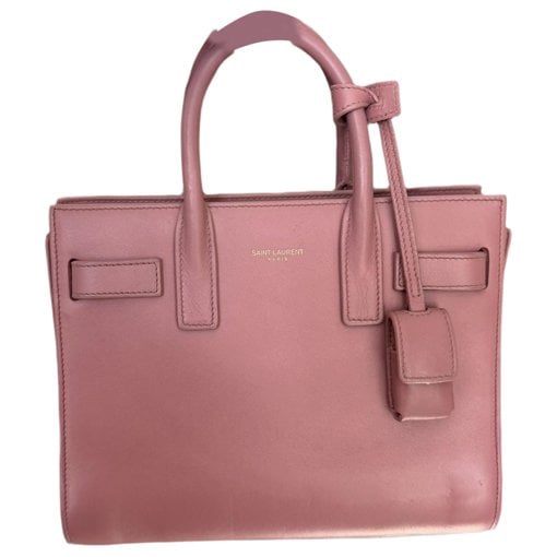 Uptown leather tote