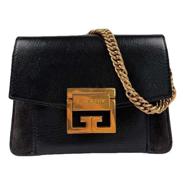 GV3 leather crossbody bag