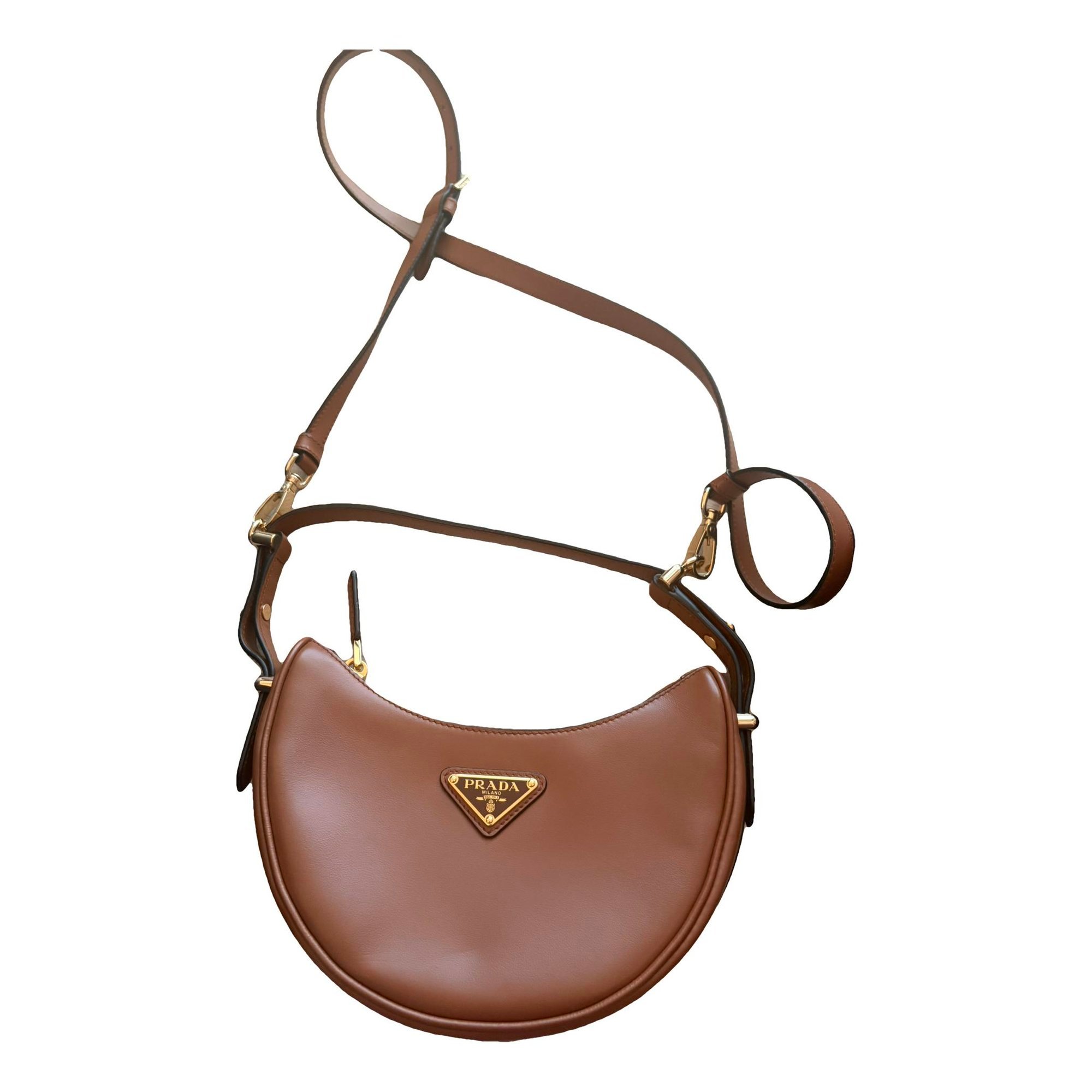 Arqué leather handbag