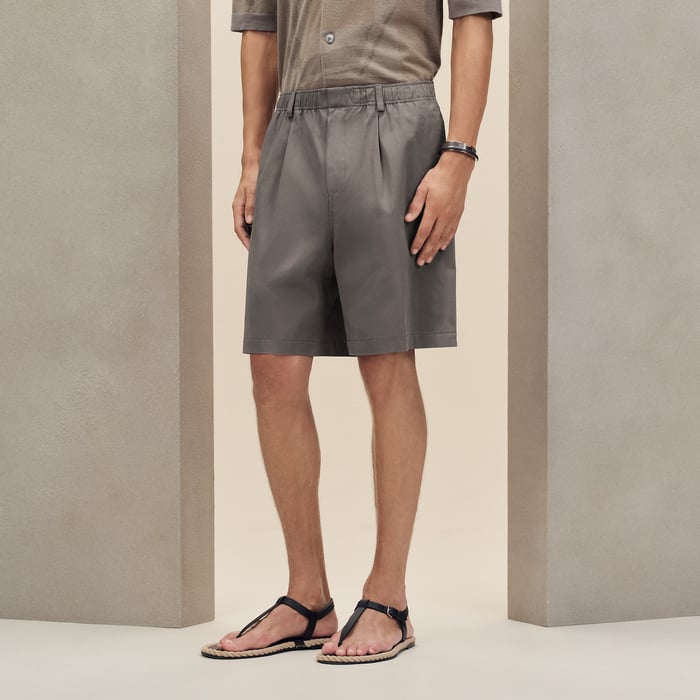 Gris Éléphant Malibu Shorts
