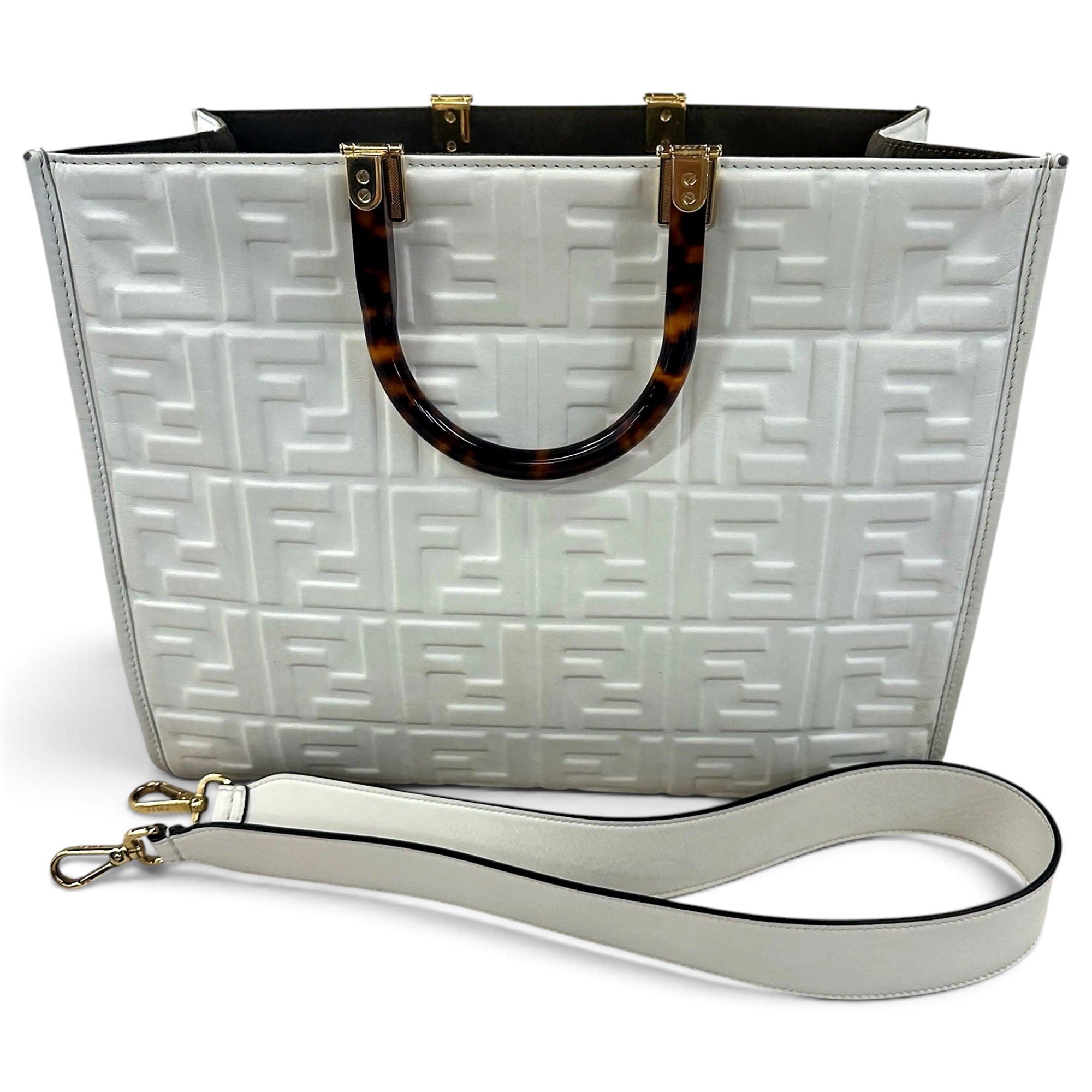 Sunshine leather tote