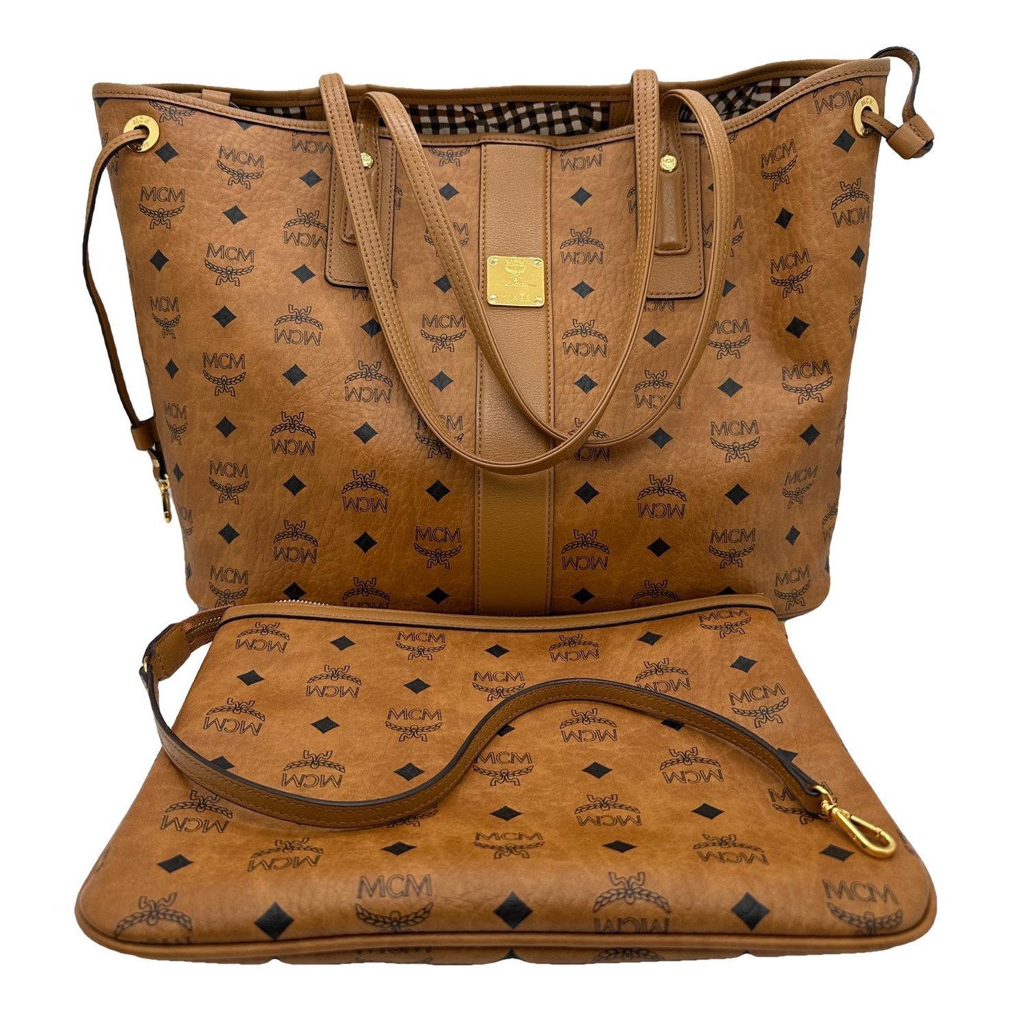 Anya leather tote