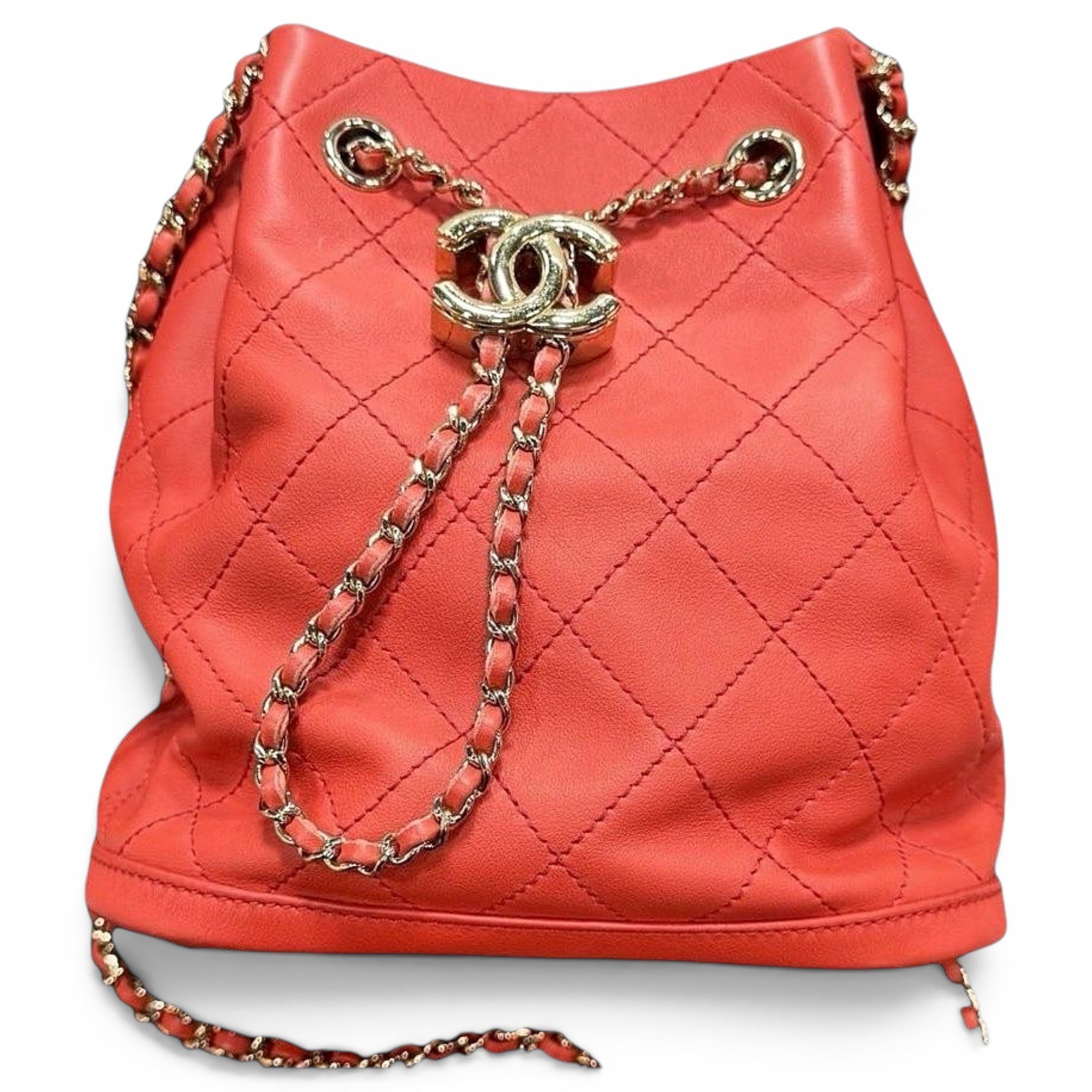 All About Chains leather handbag