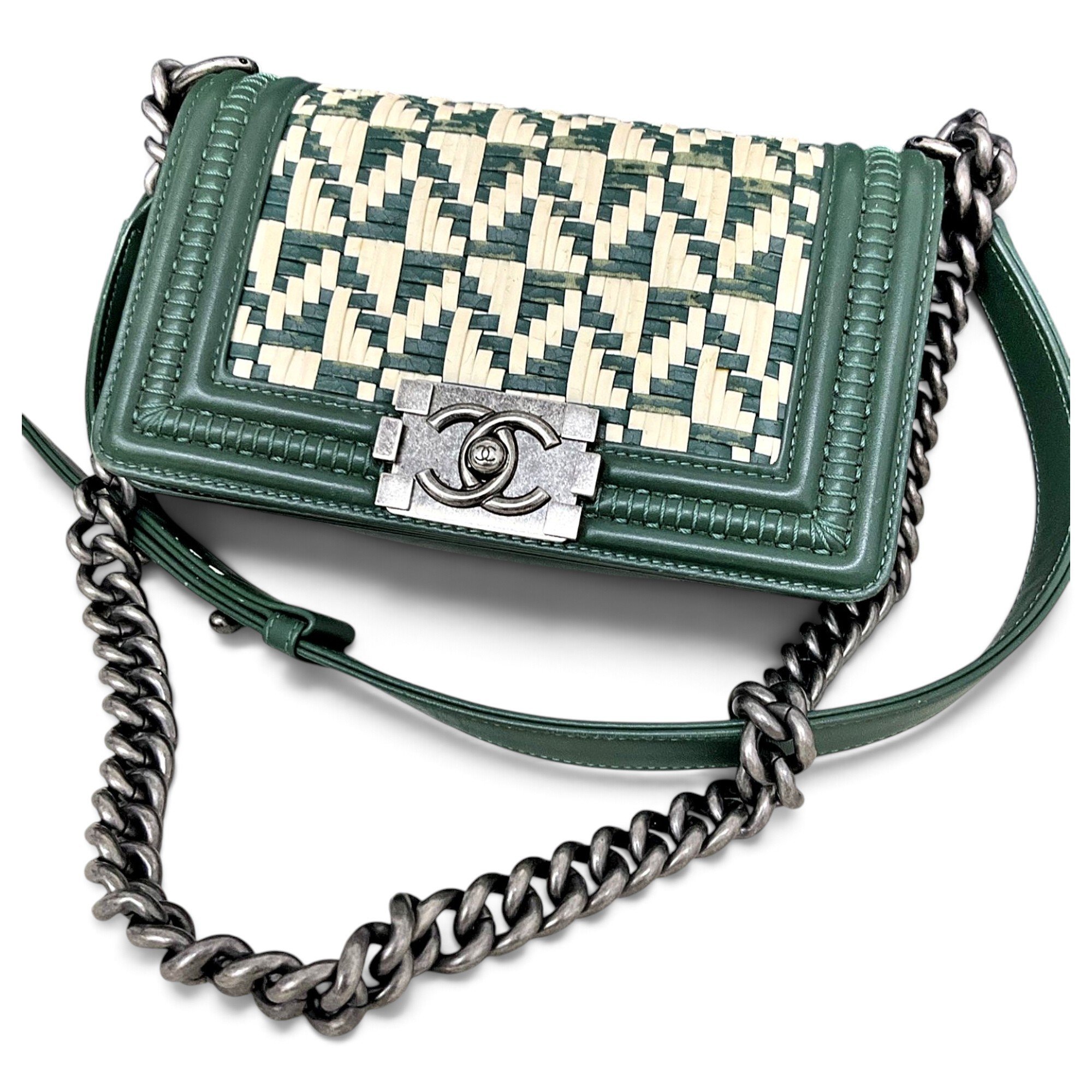 Boy leather handbag