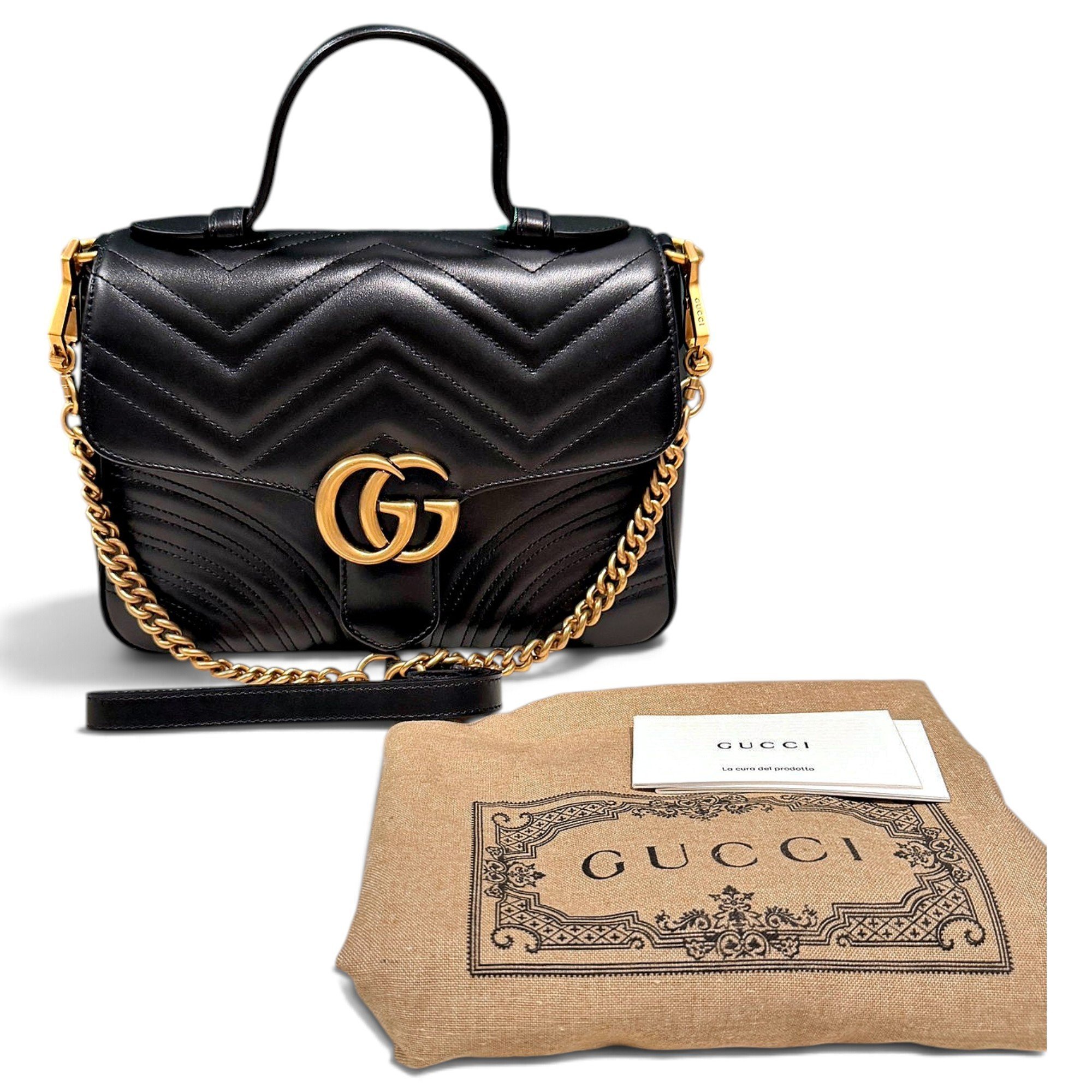 Leather handbag