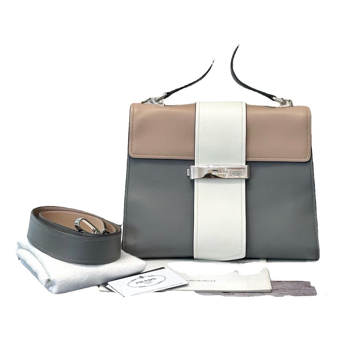 Leather handbag