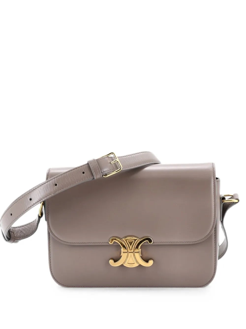 Triomphe Shoulder Bag Smooth Calfskin Medium crossbody bag