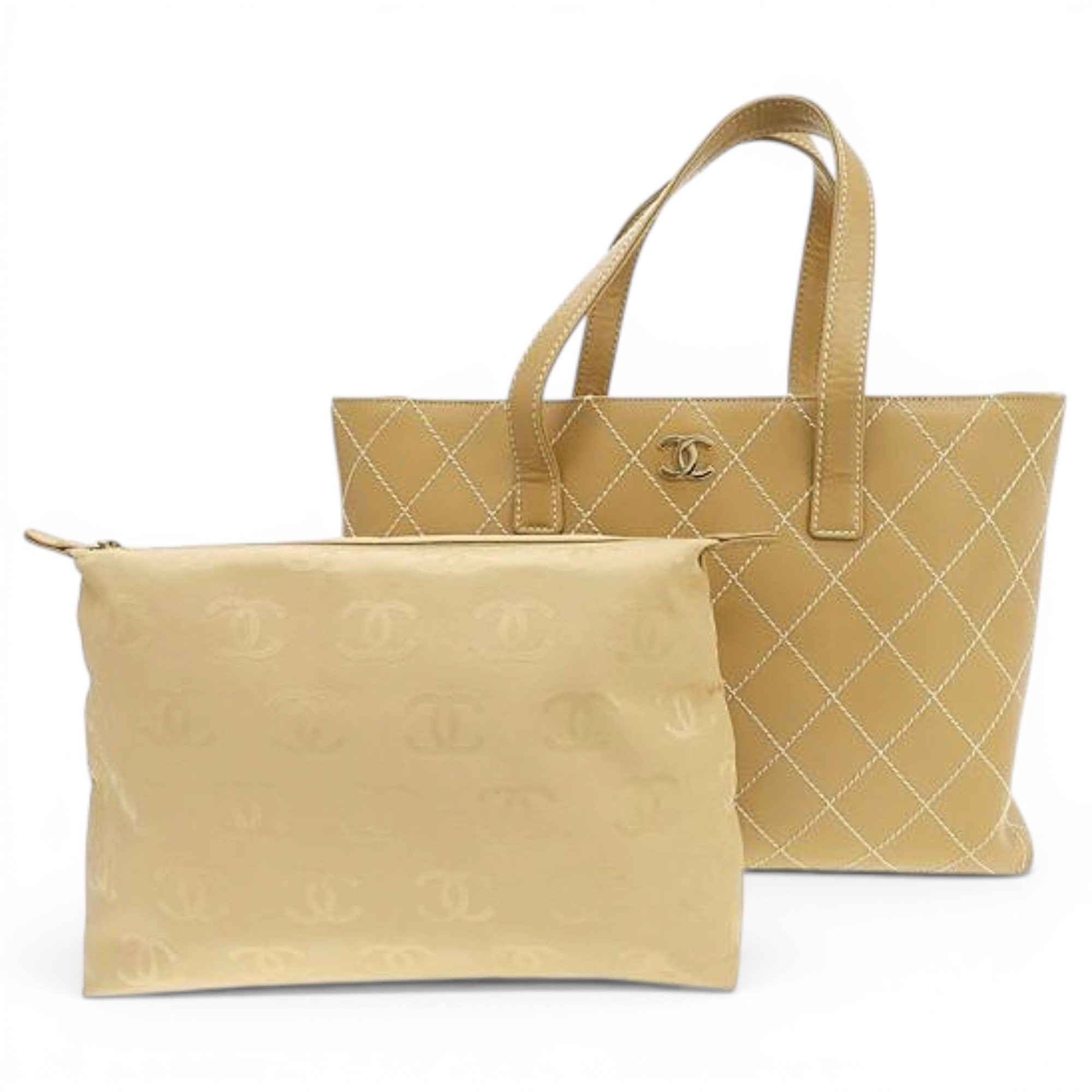 Wild Stitch leather tote